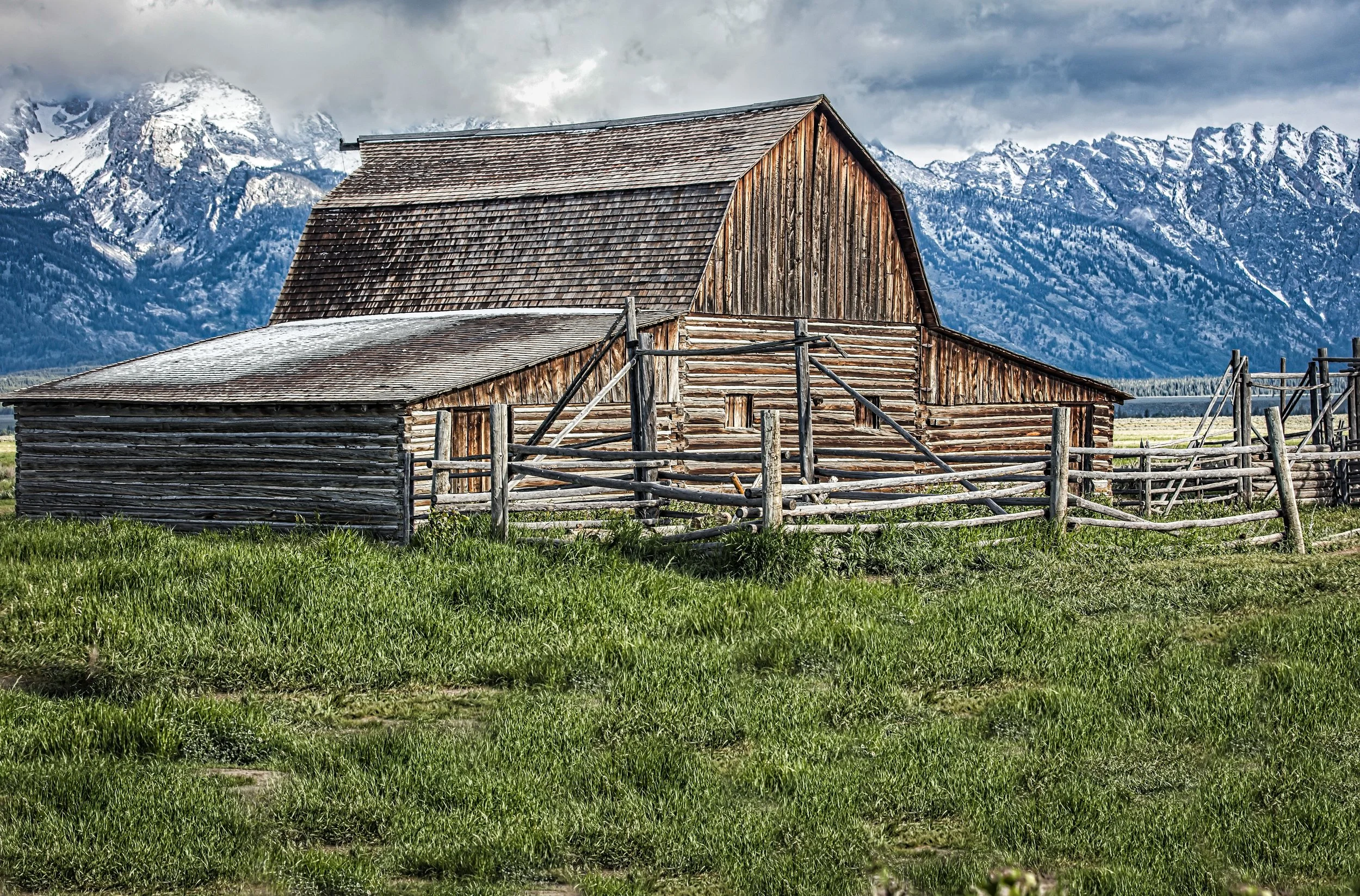 Mormon Row Grand Tetons @ Jackson, WY