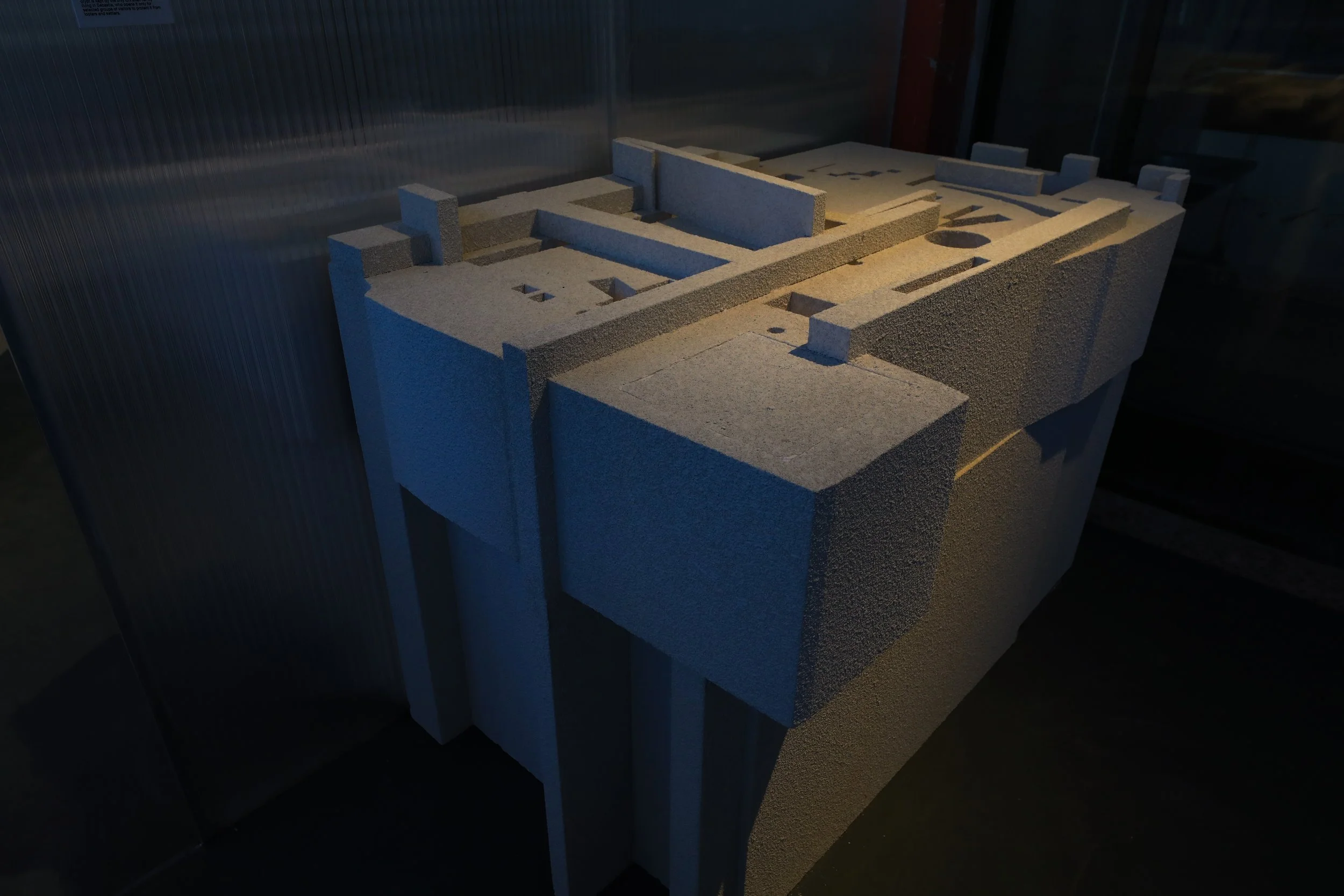 Depth Unknown, focused on exploring the displacement of archaeological fragments in Sebastia, Palestine. The project examined the continuous alteration of the site’s historical context. Through a unique sonic construction, the installation conveyed t