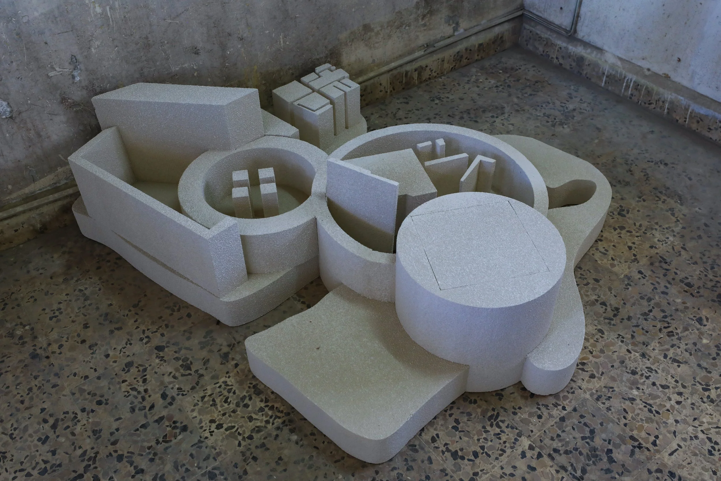 Depth Unknown, focused on exploring the displacement of archaeological fragments in Sebastia, Palestine. The project examined the continuous alteration of the site’s historical context. Through a unique sonic construction, the installation conveyed t