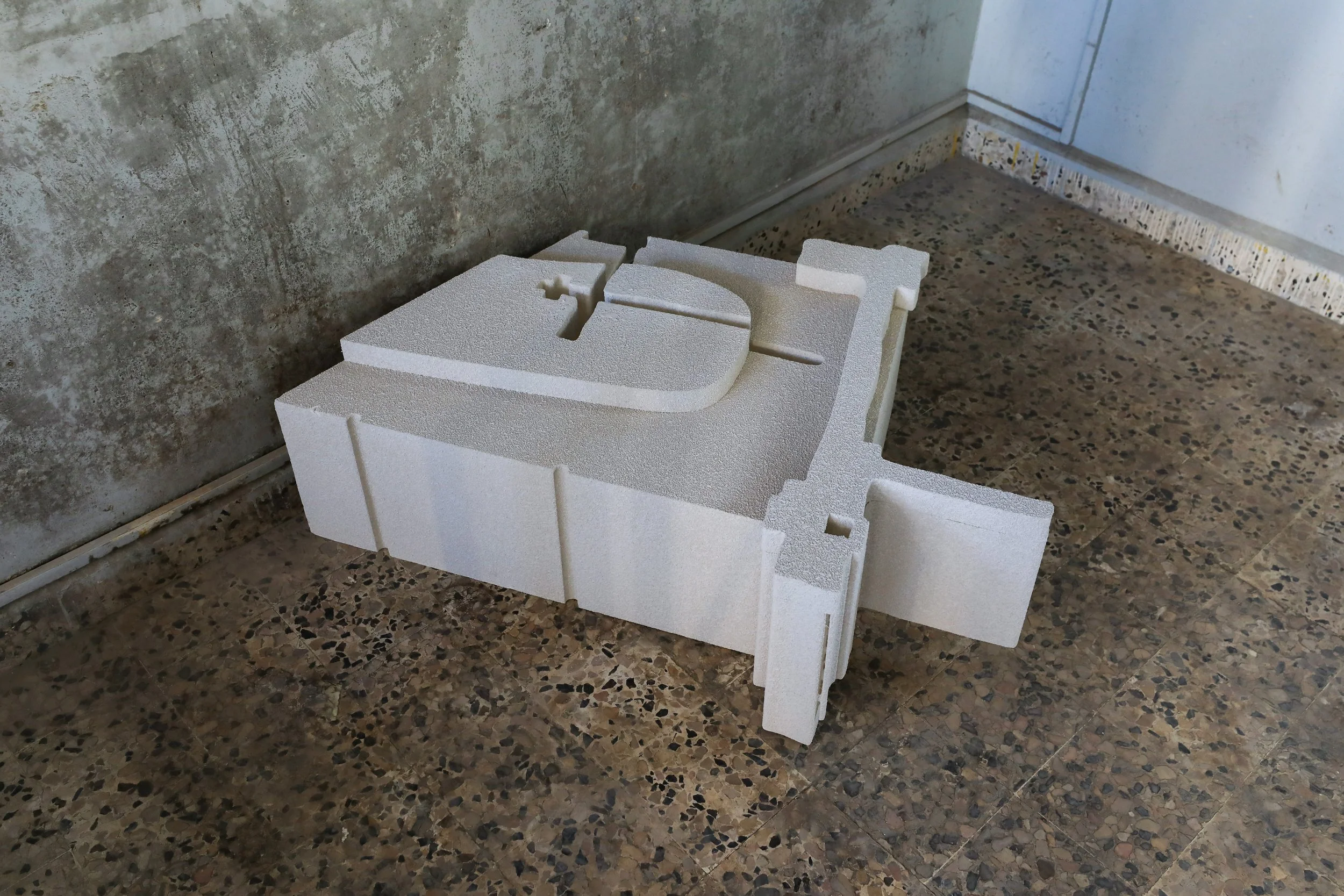 Depth Unknown, focused on exploring the displacement of archaeological fragments in Sebastia, Palestine. The project examined the continuous alteration of the site’s historical context. Through a unique sonic construction, the installation conveyed t