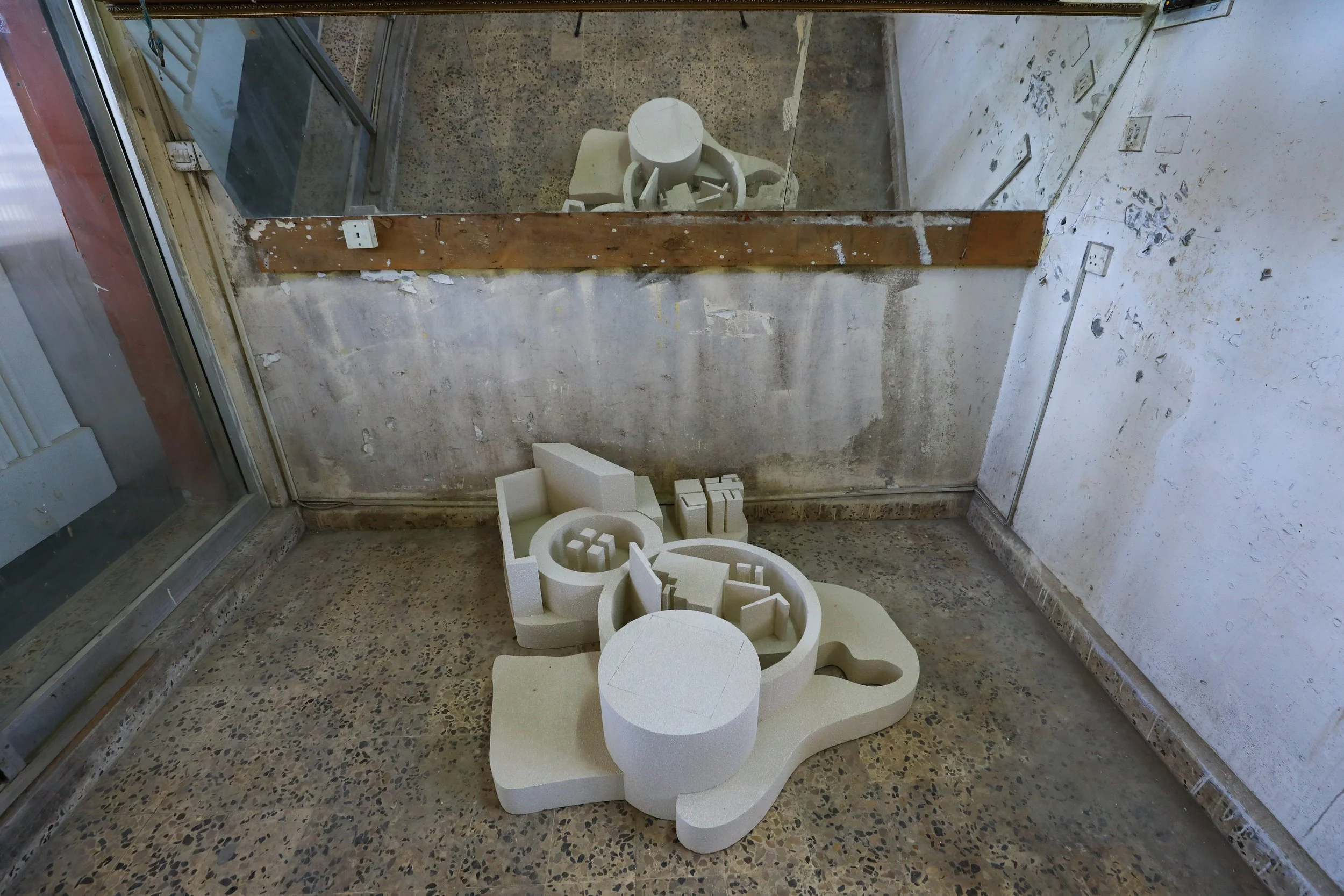 Depth Unknown, focused on exploring the displacement of archaeological fragments in Sebastia, Palestine. The project examined the continuous alteration of the site’s historical context. Through a unique sonic construction, the installation conveyed t