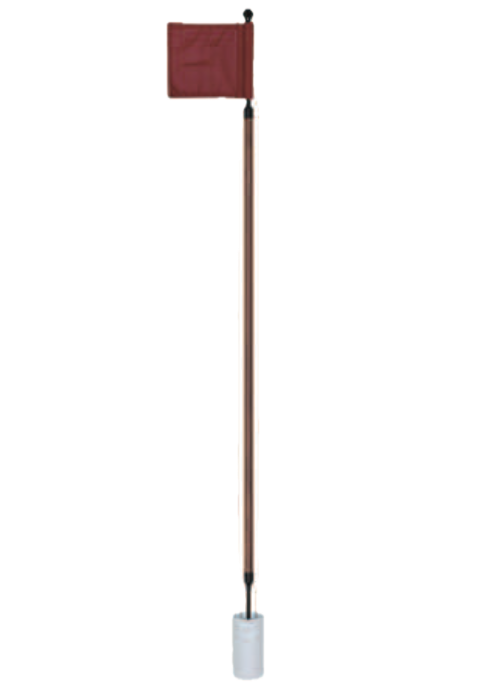 Hardwood flagstick