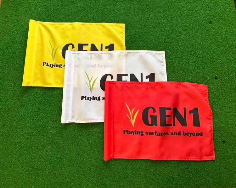 Personalised club logo flags