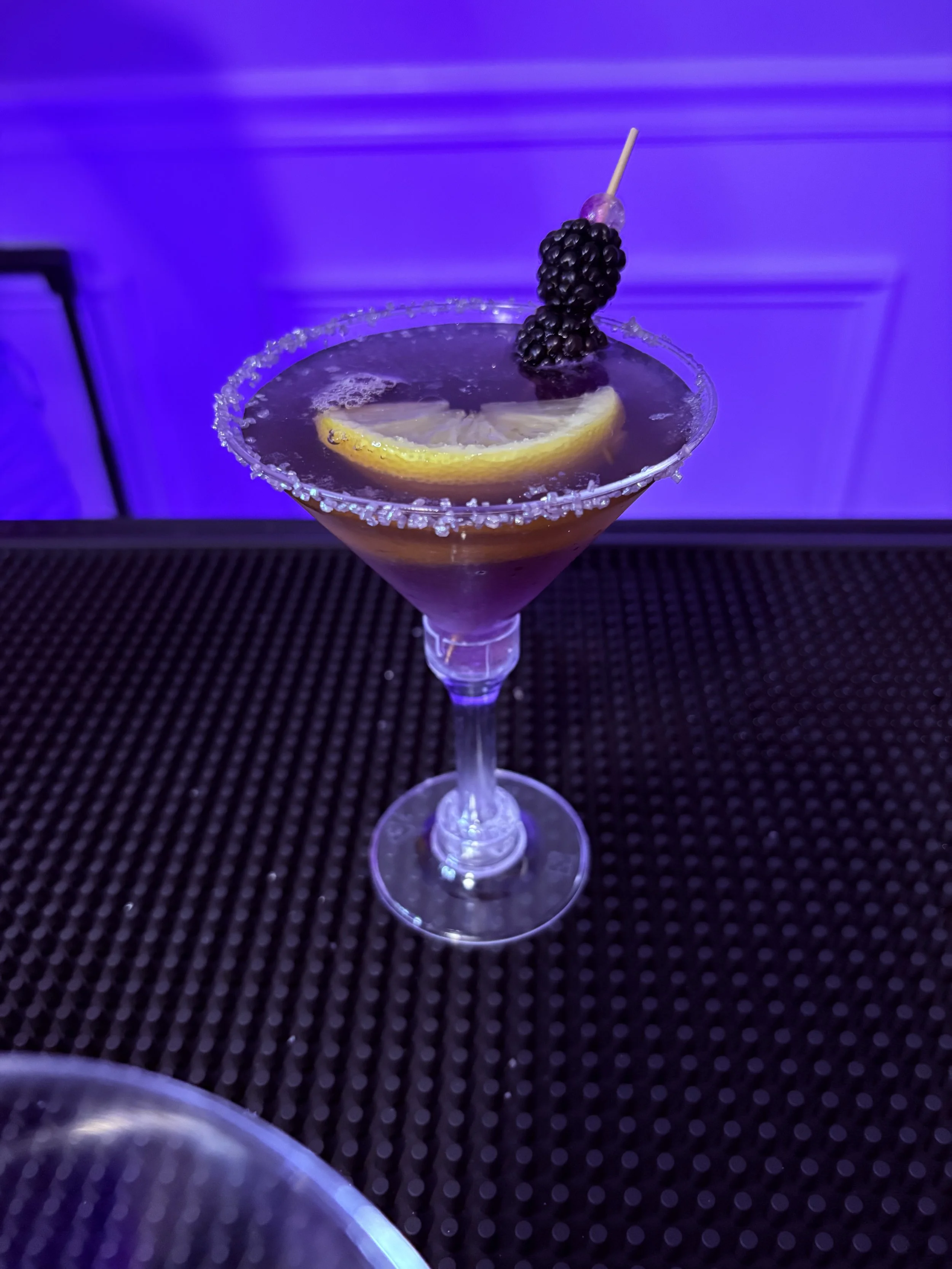 Purple Rain Martini