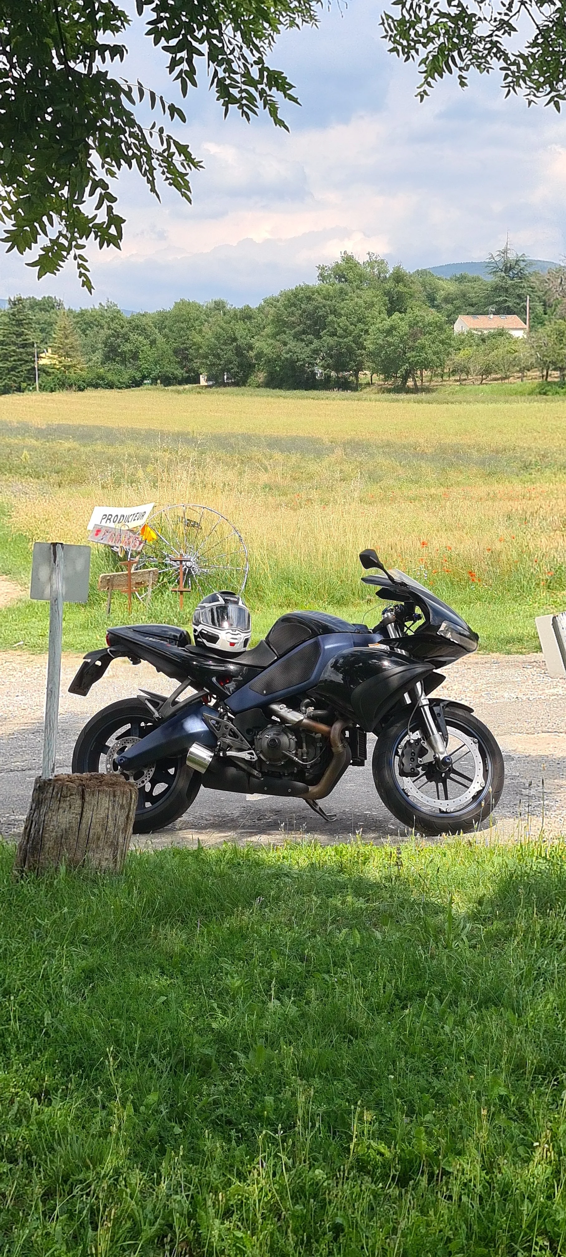 France stopping for ice cream - France