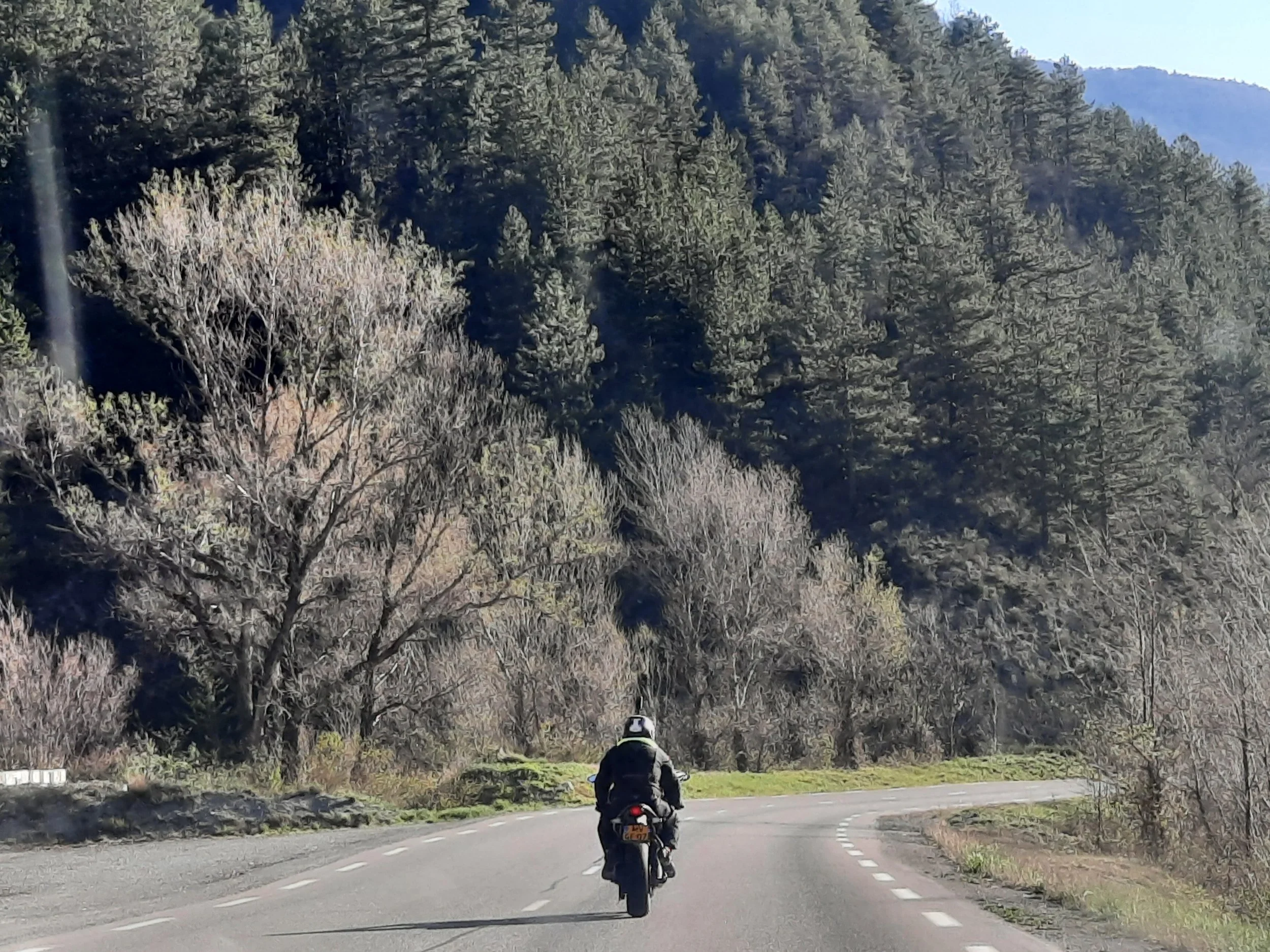 Riding the Buell in France