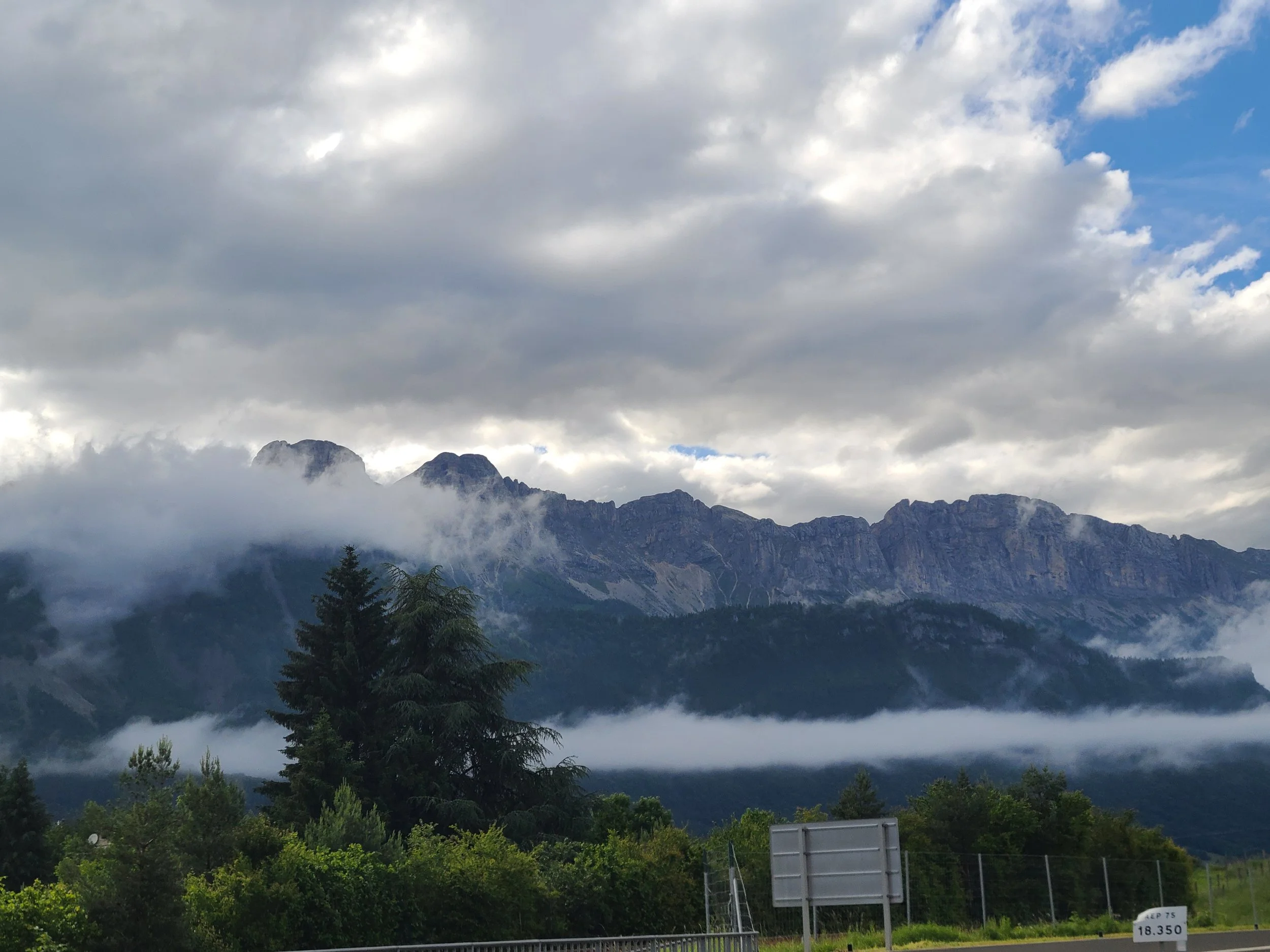 Captured on our drive to The Netherlands. I was so interested in capturing the layers of clouds.