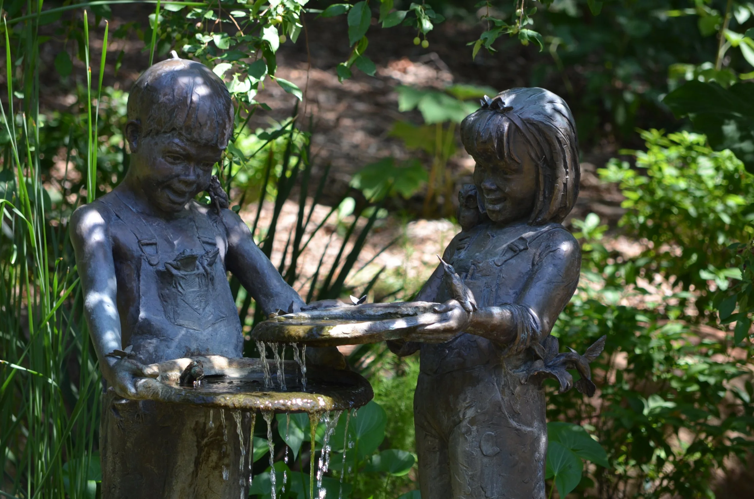 Children's garden fountain