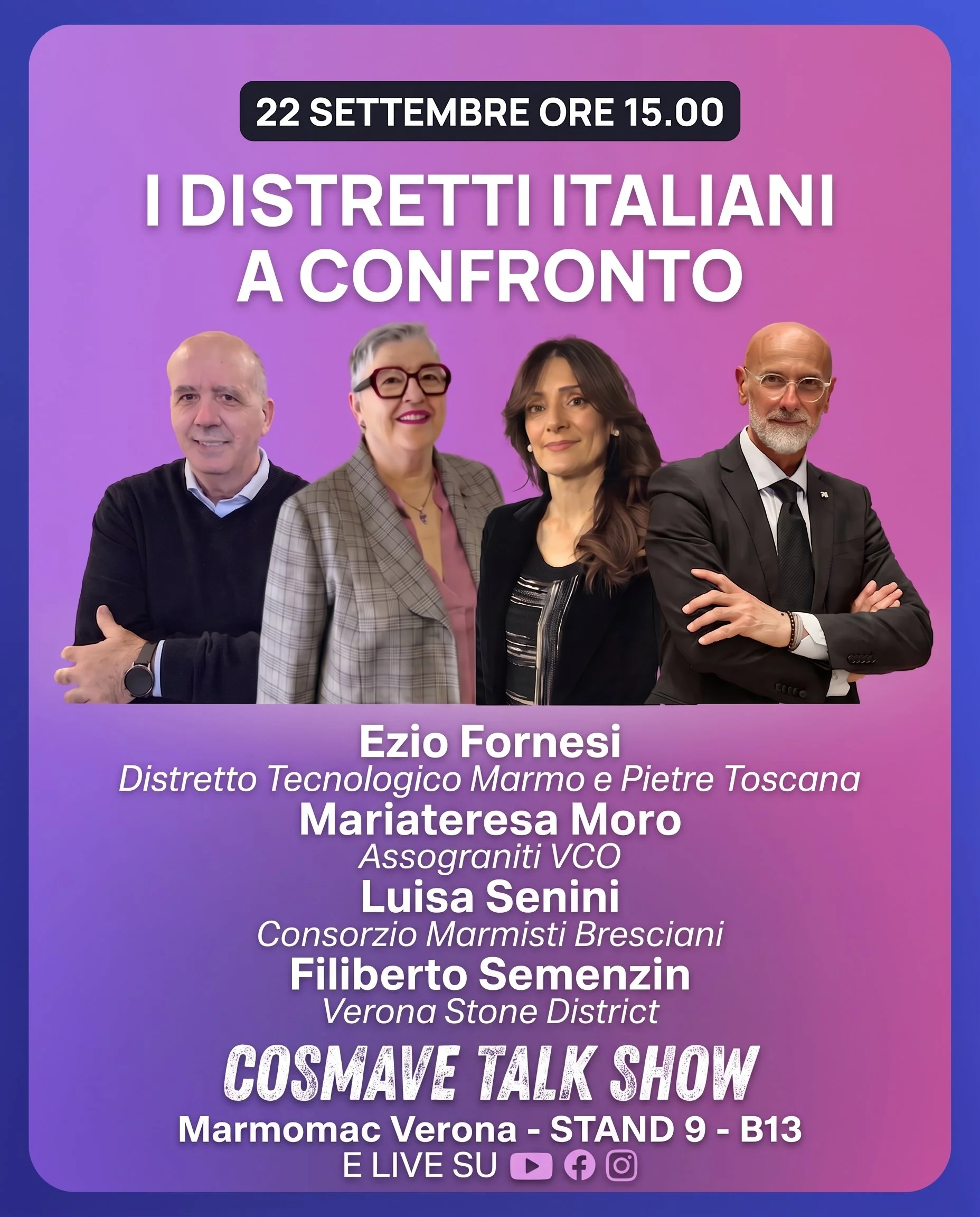 Marmomac, Assograniti VCO al confront fra i distretti italiani della pietra 