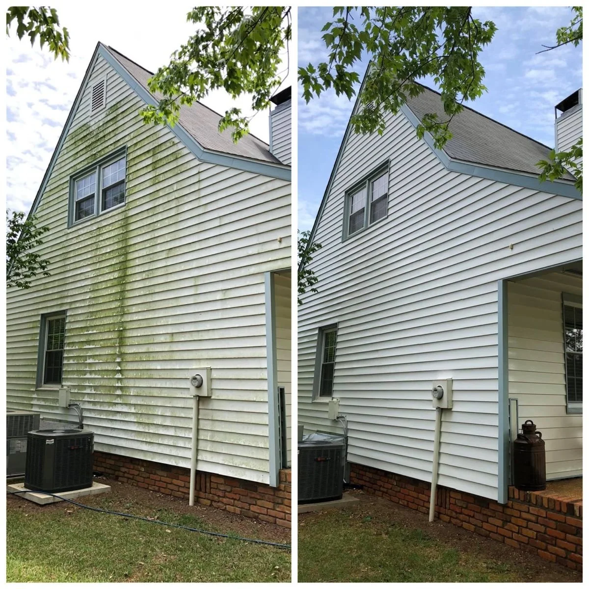 Soft Washing Cleaning Home Exterior Cleaning