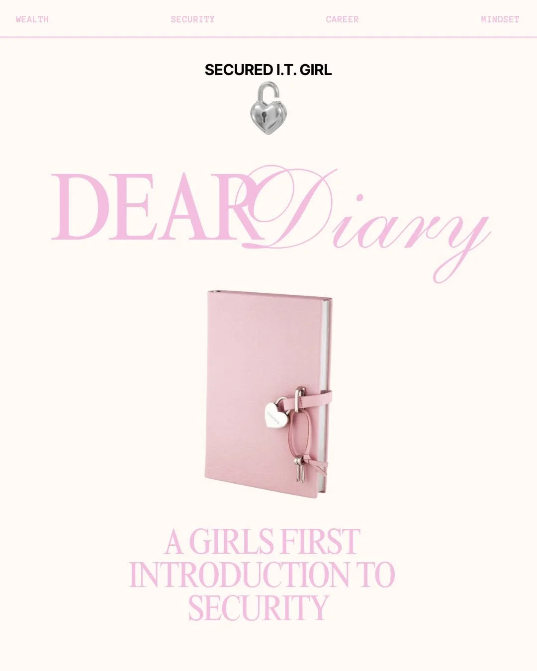Before there were firewalls and two-factor authentications, there were diaries with tiny locks and keys we kept in our childhood rooms.

For a lot of us, that was our first form of security where we learned that privacy had value, that our thoughts w