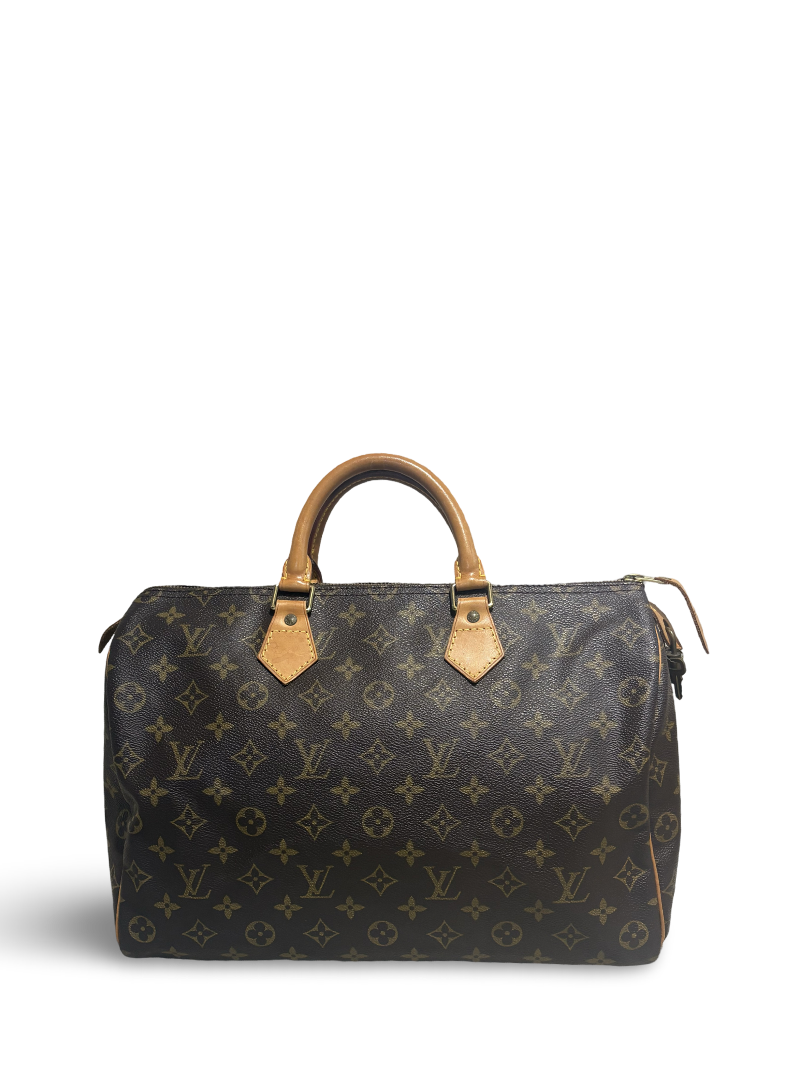 Louis Vuitton Speedy 35 Brown Monogram Canvas Bag