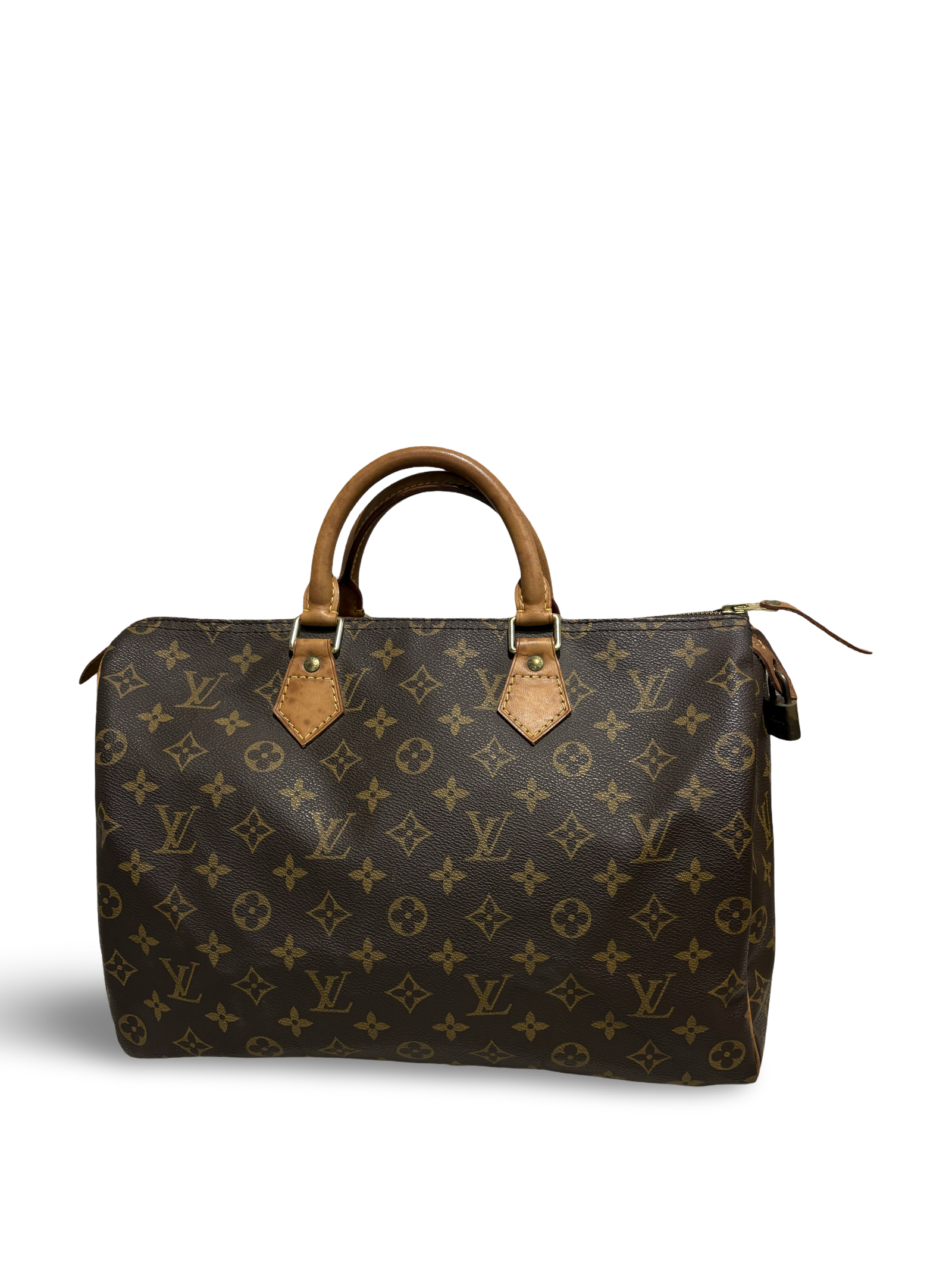 Louis Vuitton Speedy 35 Brown Monogram Canvas Bag