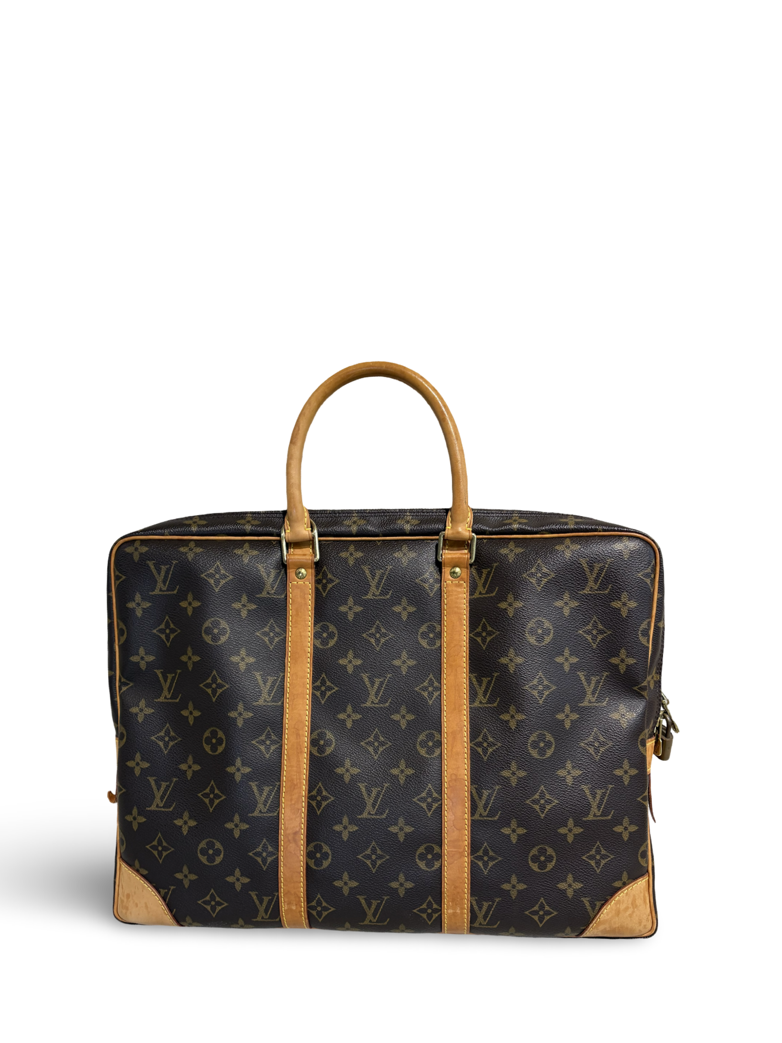 Louis Vuitton Porte Document Voyage Brown Monogram Canvas Bag