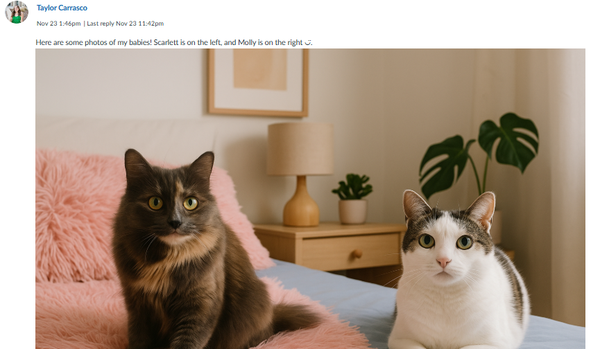 With the rise of Artificial Intelligence, I've had a chance to learn about the positive and negative uses. With these creations, I gave others the opportunity to spot differences between real vs. AI.