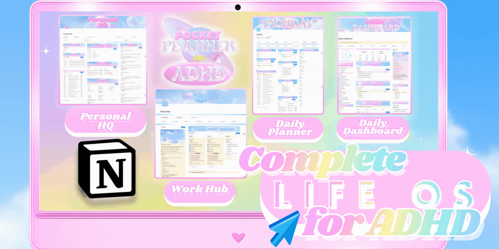 Pocket Universe — ADHD/ND Notion Planner