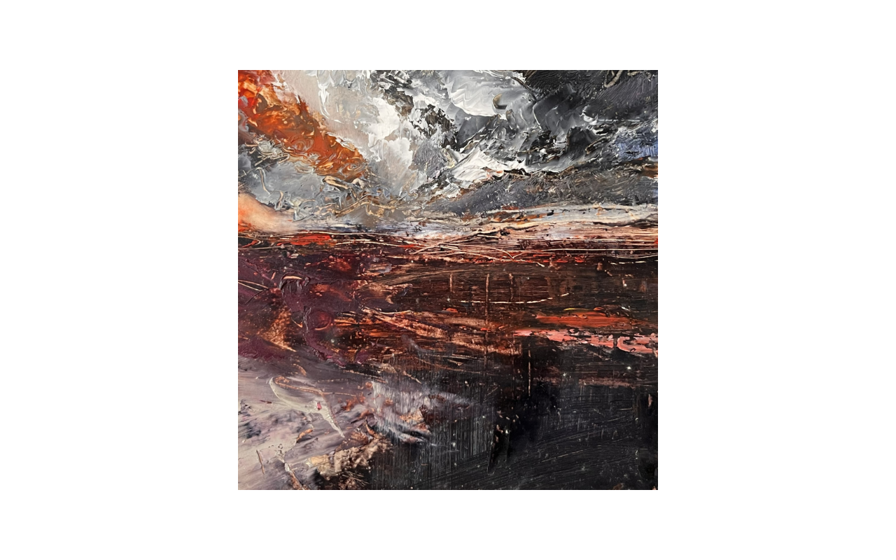 Strandet II
/ 2022
/ 30 x 30 cm
/ Ölfarben auf Steinpapier auf Holz
/ Oil on stone paper on wood