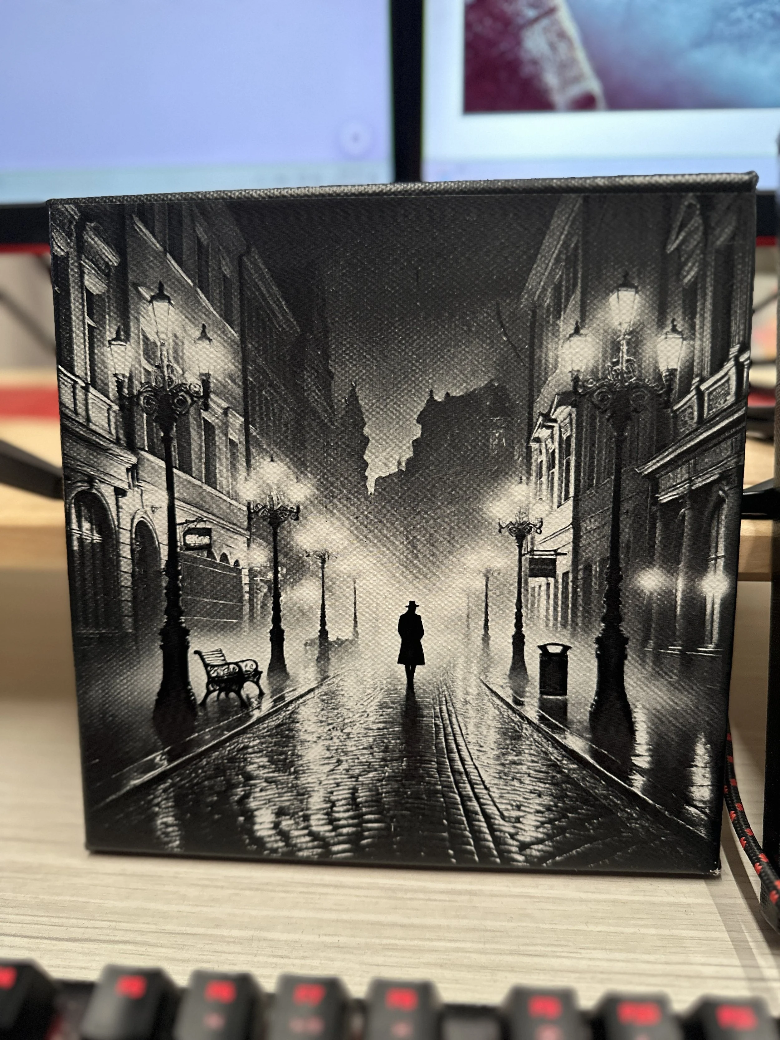 One Year of Laser Engraved Canvases