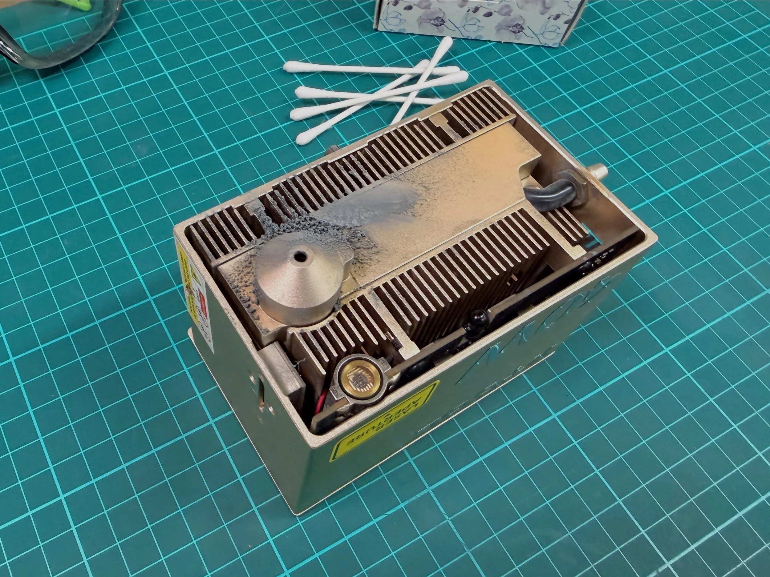 Doing a little maintenance ahead of my next video where we will be testing a 10w, 24w, a 40w and a 48w laser on the same 3mm Baltic birch plywood to see what really changes as the power goes up.

Not looking for a winner. Not doing an Acmer versus xT