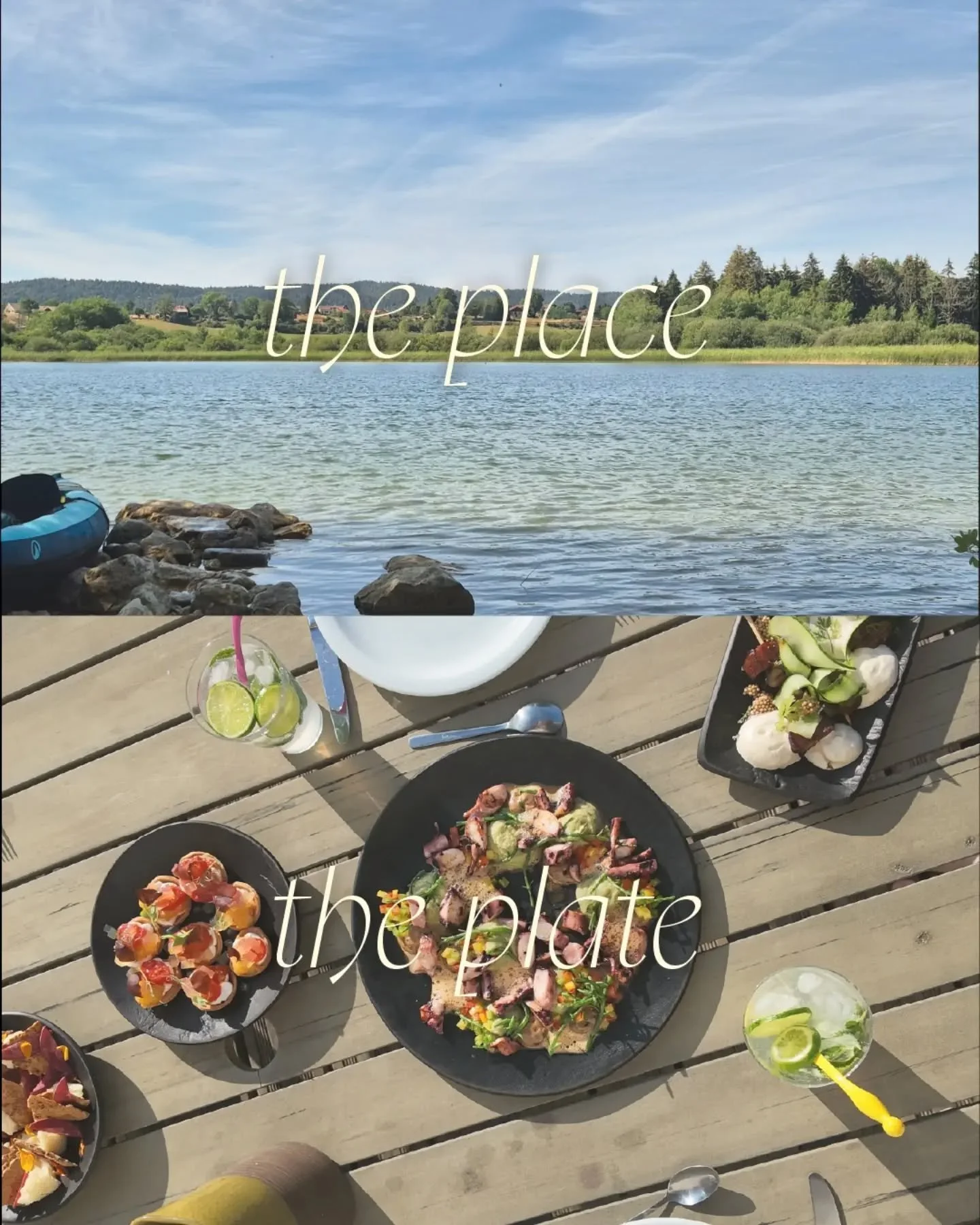 Des lieux uniques, une cuisine qui s'y adapte ✨️🌱