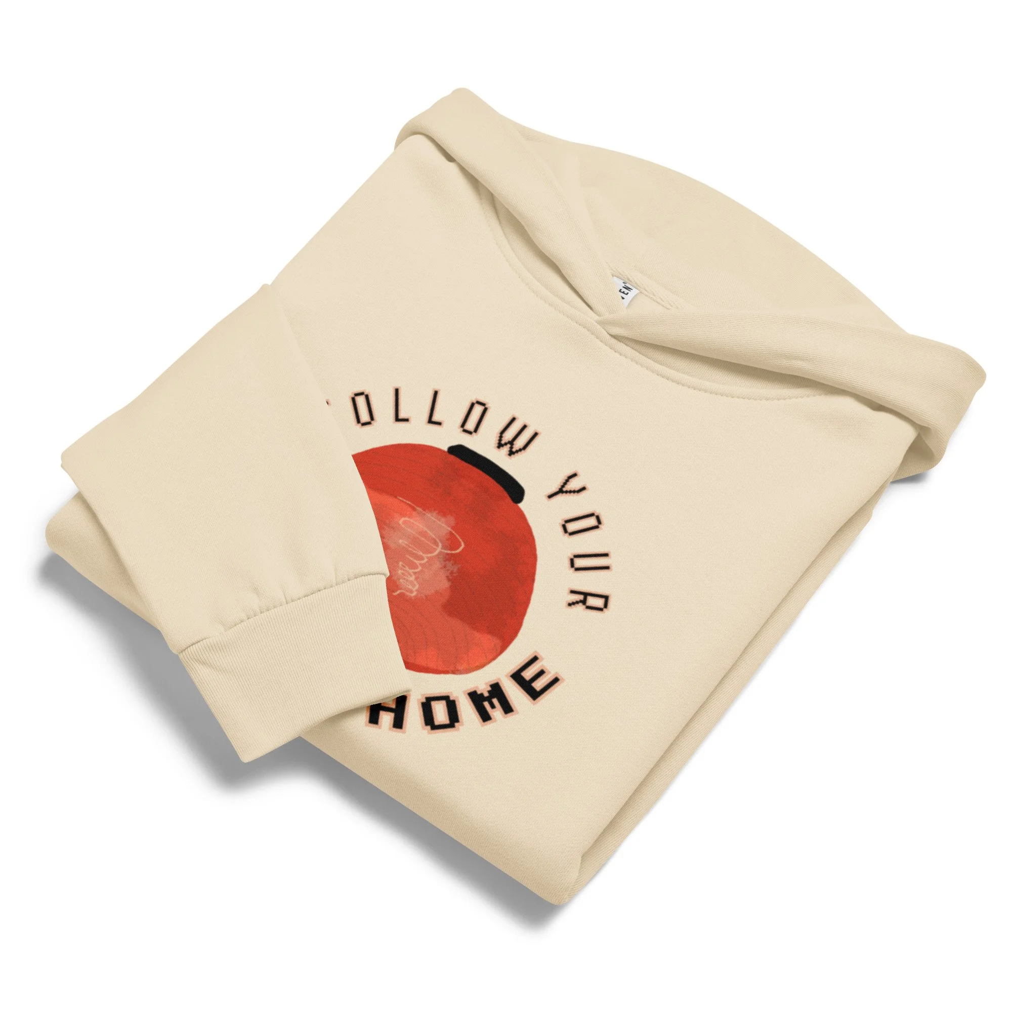 Follow Your Light Home | Red Lantern Urban Hoodie