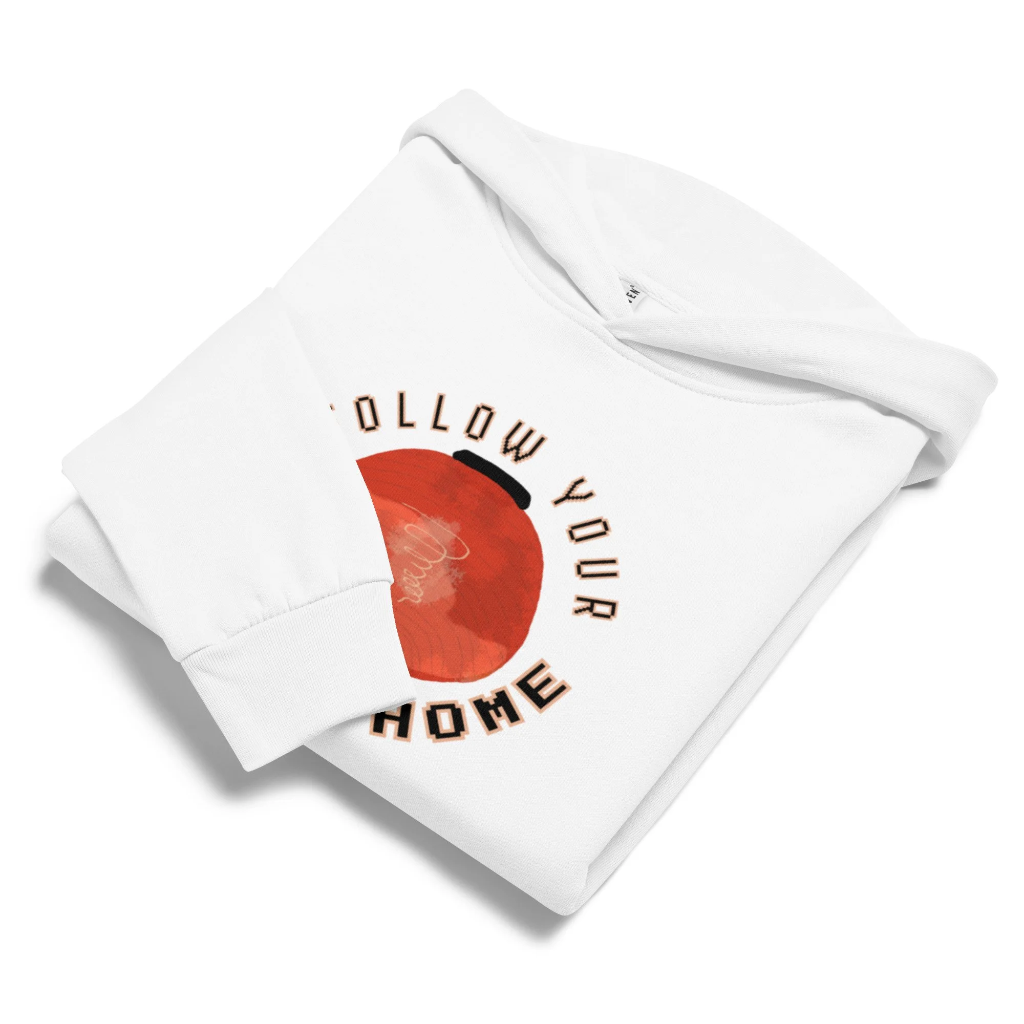 Follow Your Light Home | Red Lantern Urban Hoodie