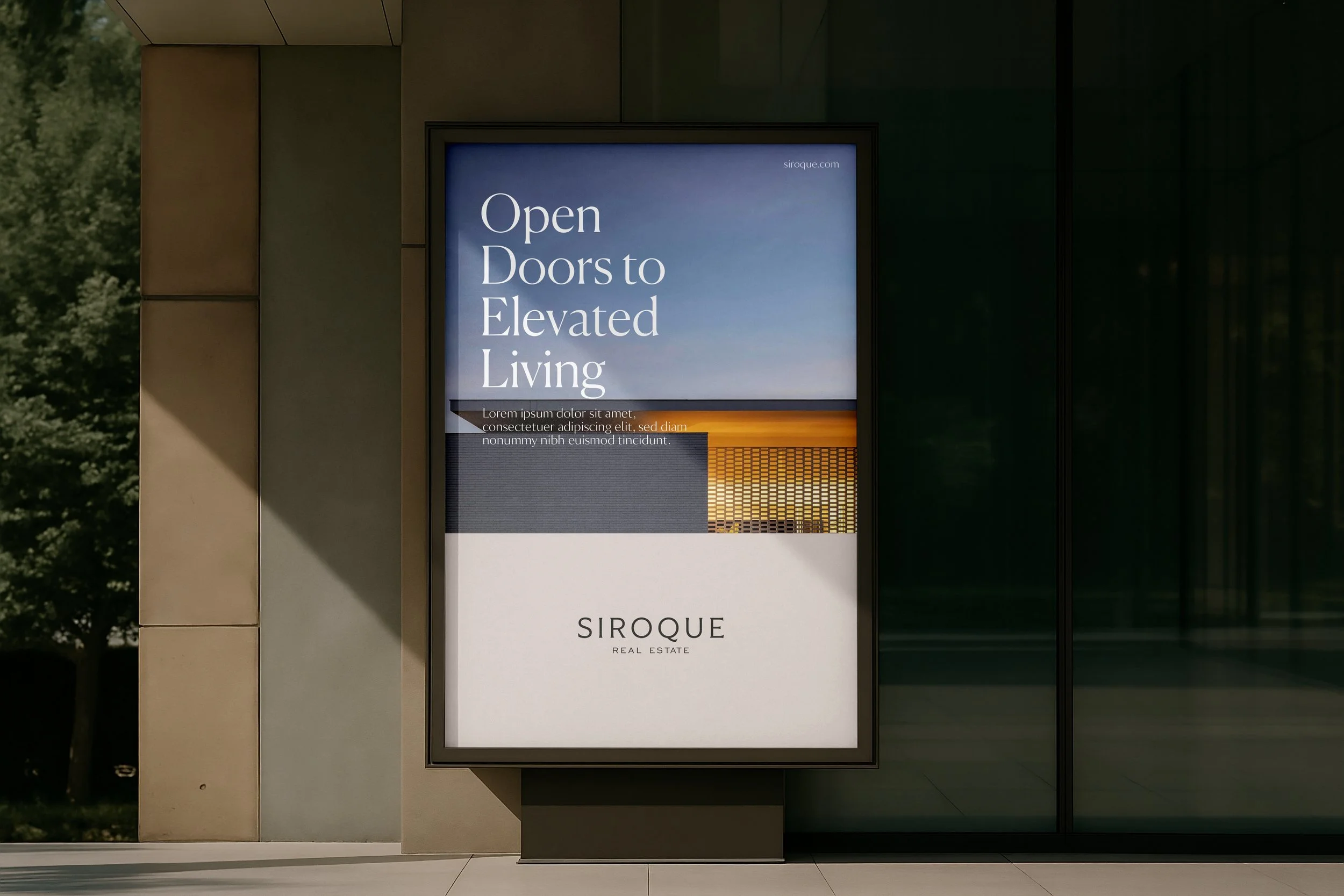 Siroque
Identidad de marca y sistema visual aplicado a un proyecto inmobiliario.
Más proyectos en la web.
.
.
.
#Branding #IdentidadVisual #RealEstateBranding #DiseñoDeMarca #DirecciónCreativa