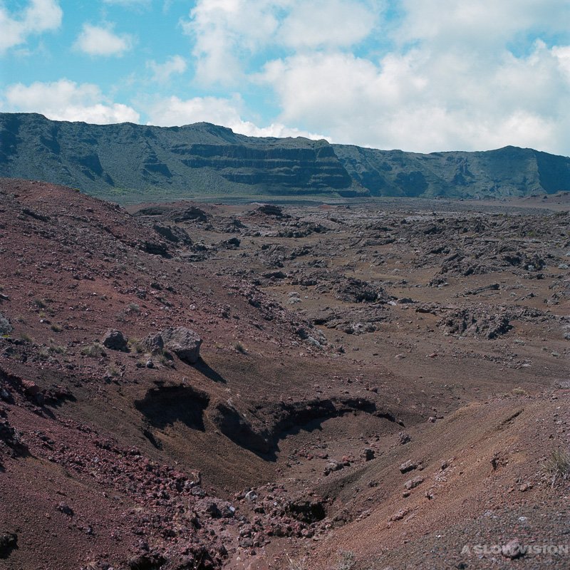 Volcan de la Fournaise - Hasselblad 500 cm + Kodak Portra 160