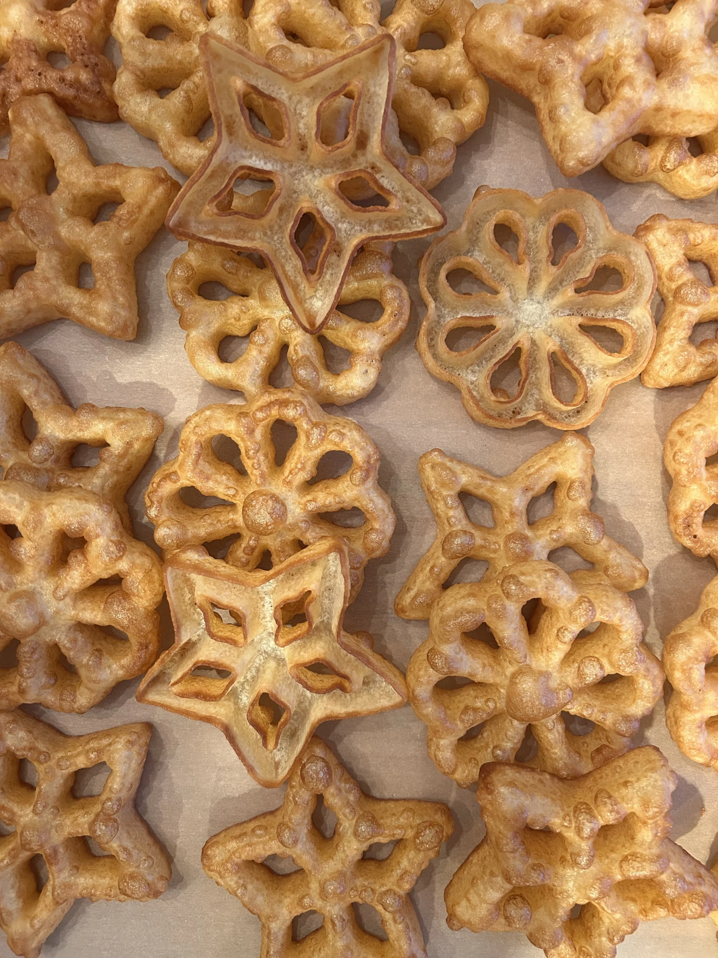 Rosettes, 10 Cookies