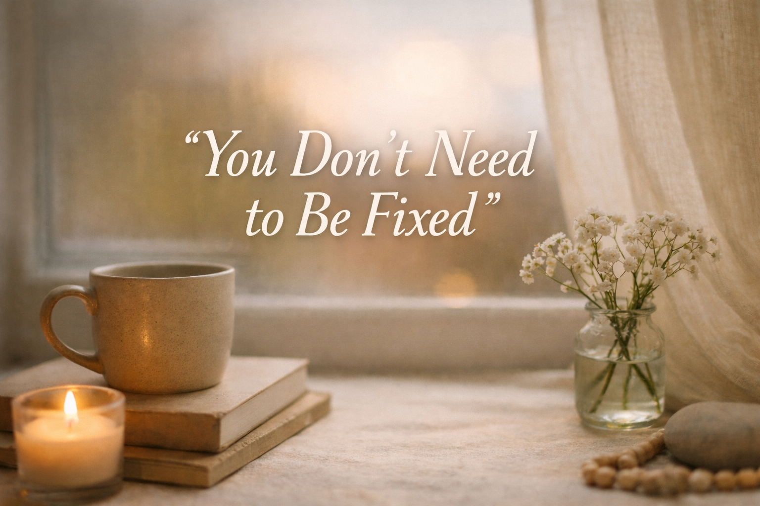 You Don’t Need to Be Fixed