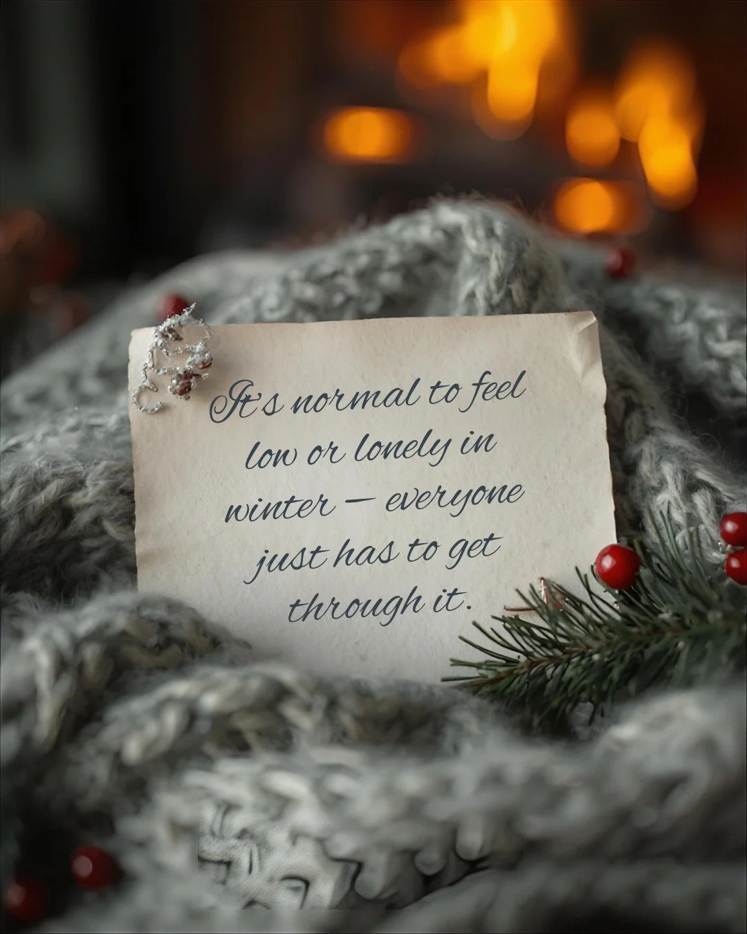 Feeling lonely during winter isn't unusual. As the days get shorter and the nights grow colder, it's easy to feel isolated. Remember, reaching out to friends or loved ones can brighten your days. Embrace the coziness of the season by finding new hobb