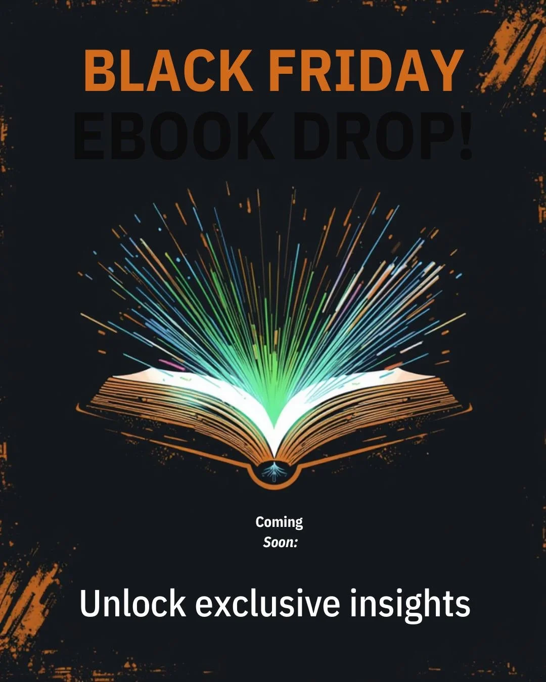 Get ready for an incredible offer that you'll definitely want to take advantage of just in time for Black Friday! Be sure to sign up for our newsletter now, so you don't miss out on what we have in store for you!  #blackfriday #newsletter #notobemiss