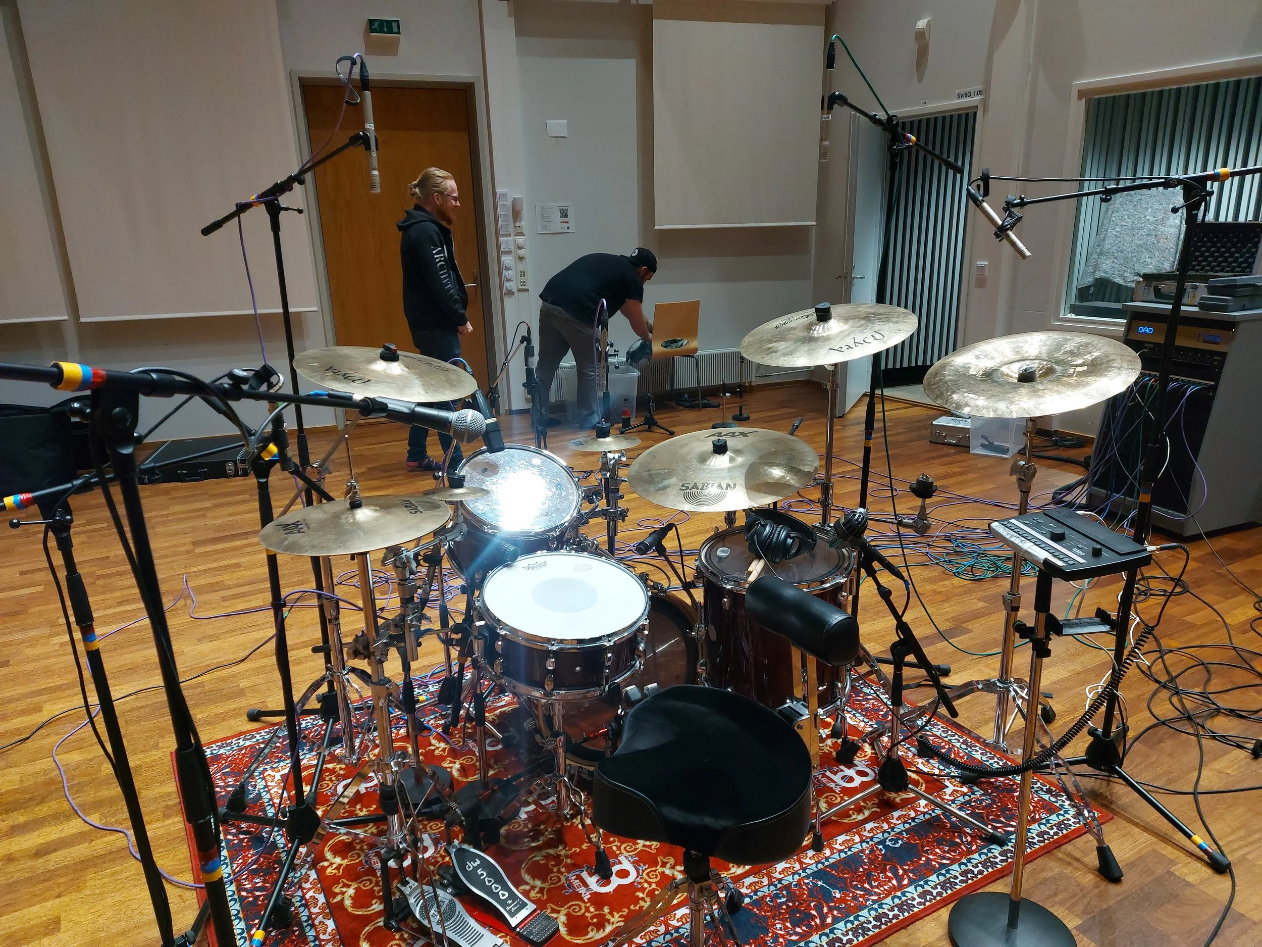 Äänitysstudio. Etelä-Suomi.