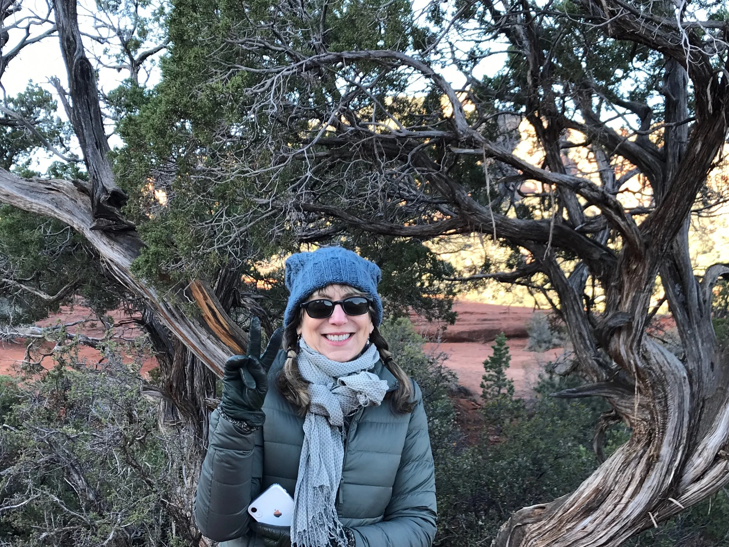Standing at a threshold — Sedona