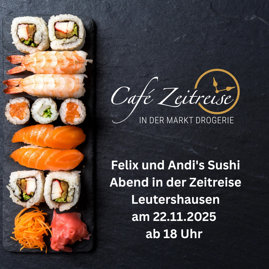 Sushi Abend in der Zeitreise 