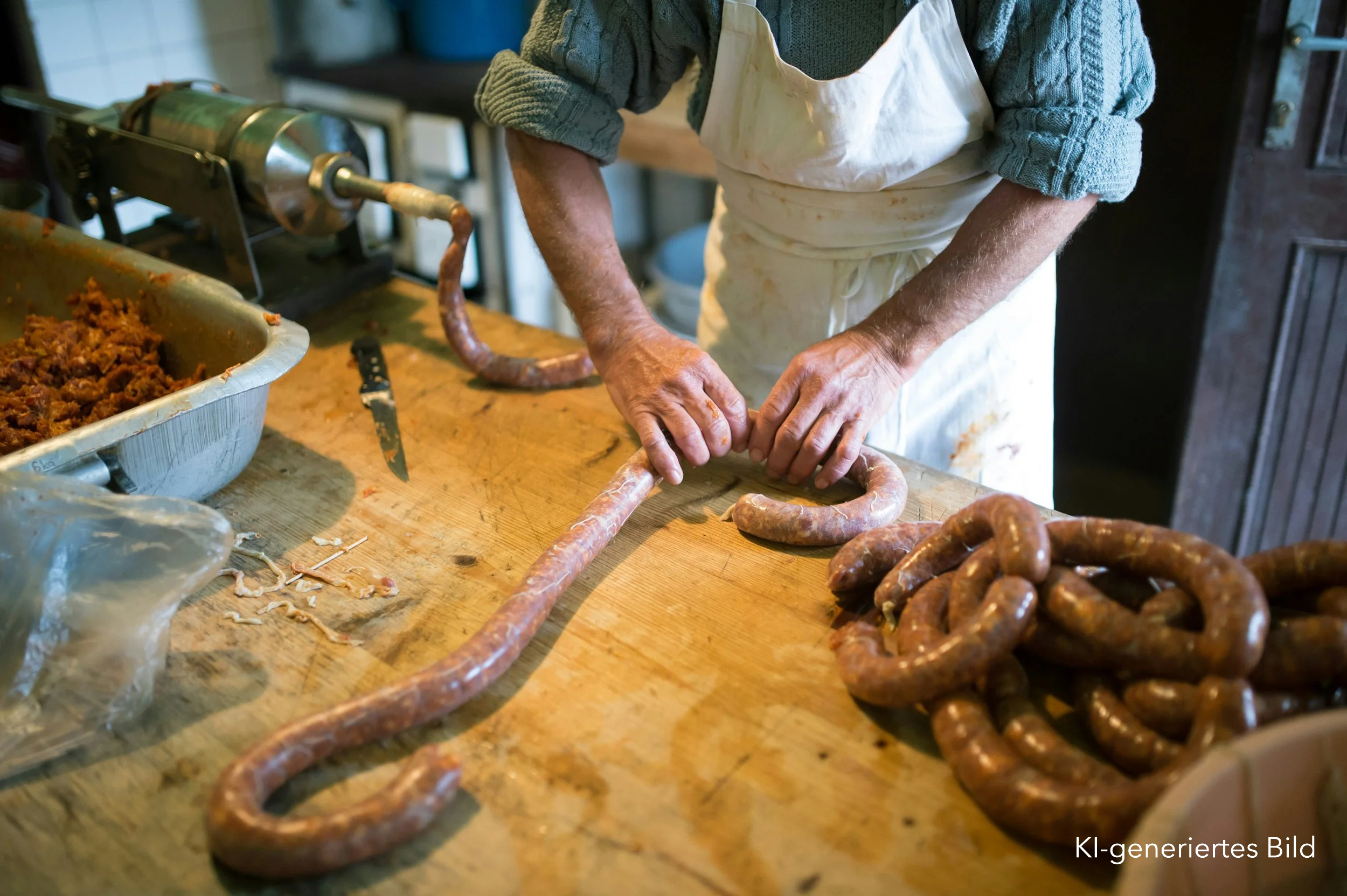 Bratwurst herstellen | ur Wild.