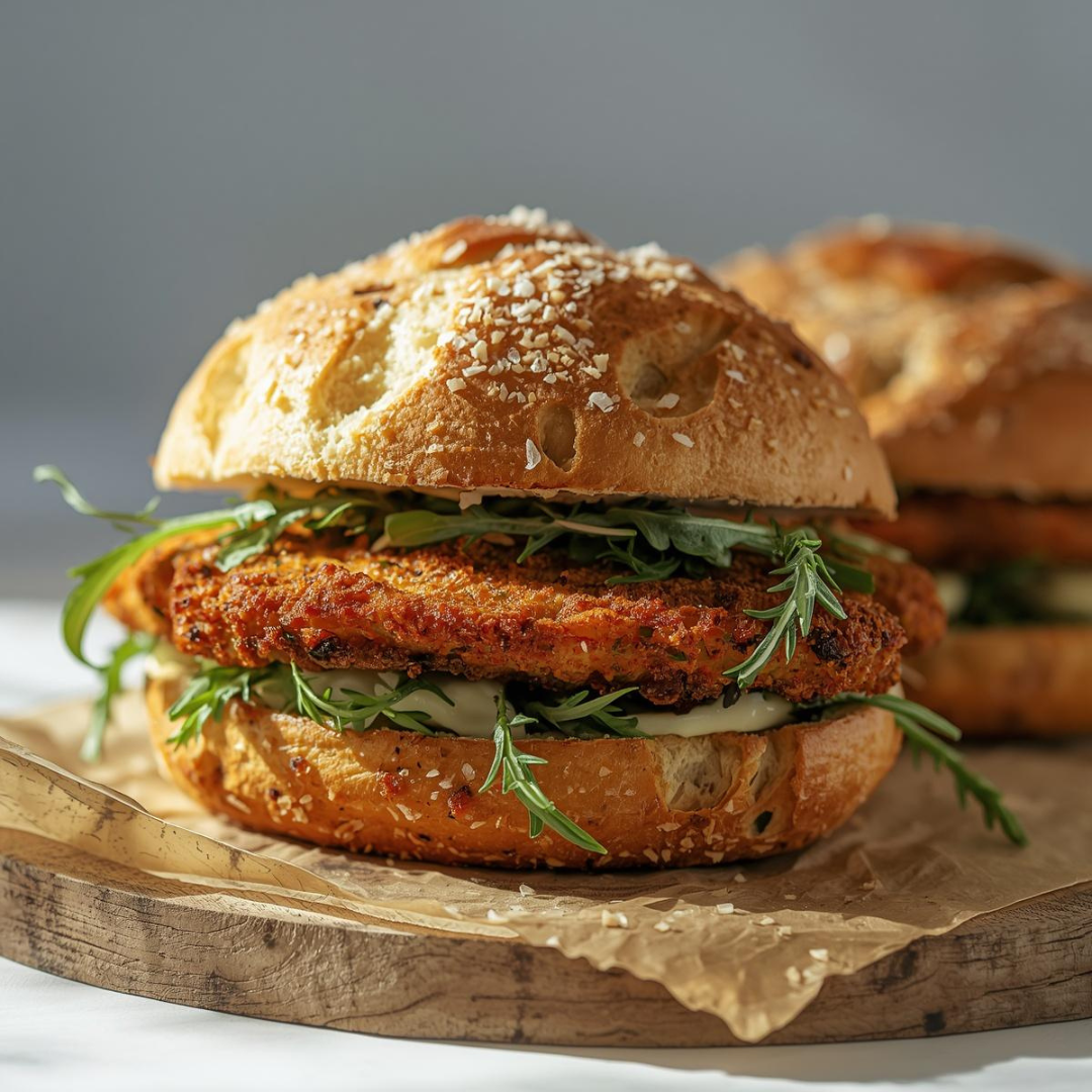 Wildschwein Schnitzel Burger