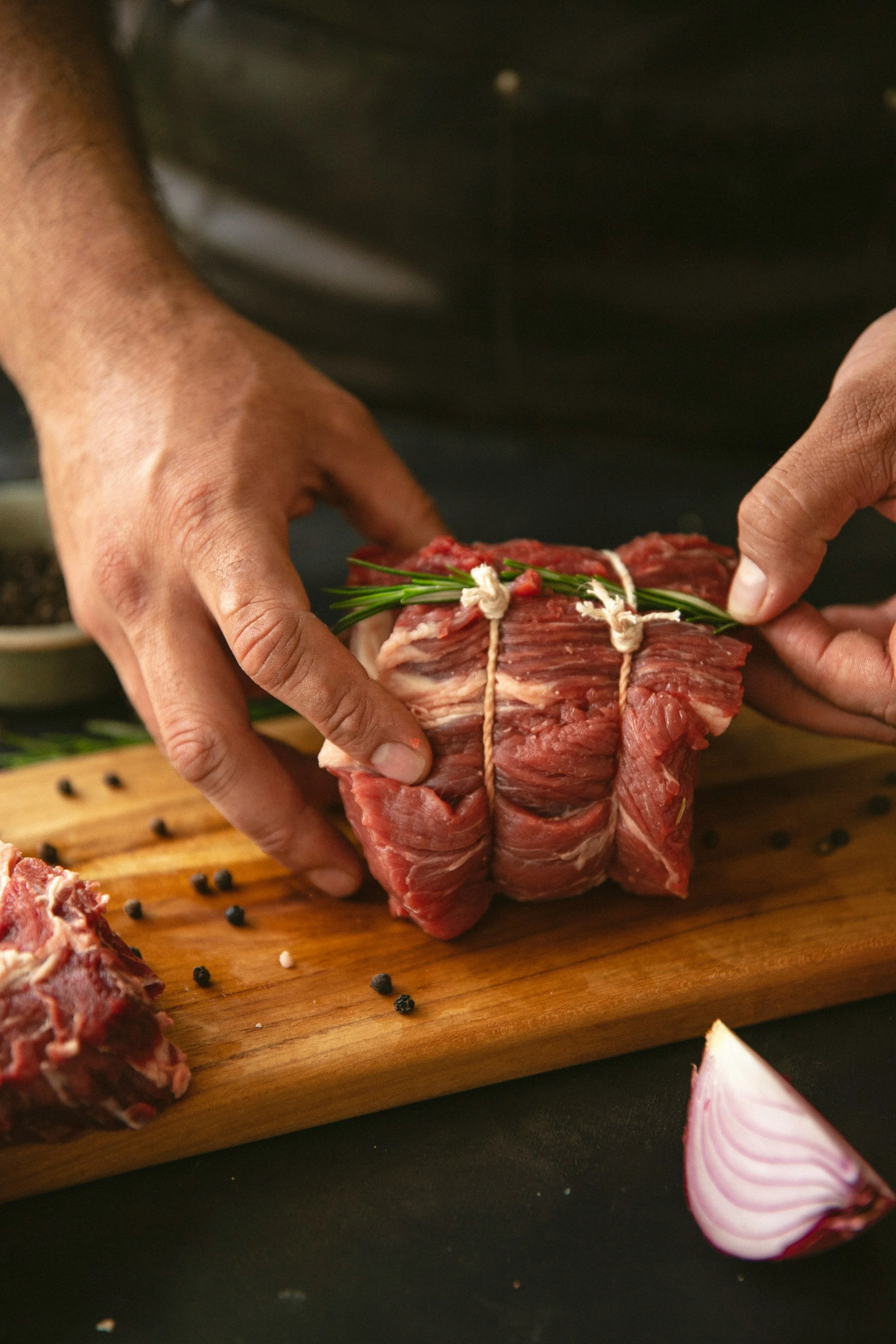 Hirsch Rollbraten ca. 700g
