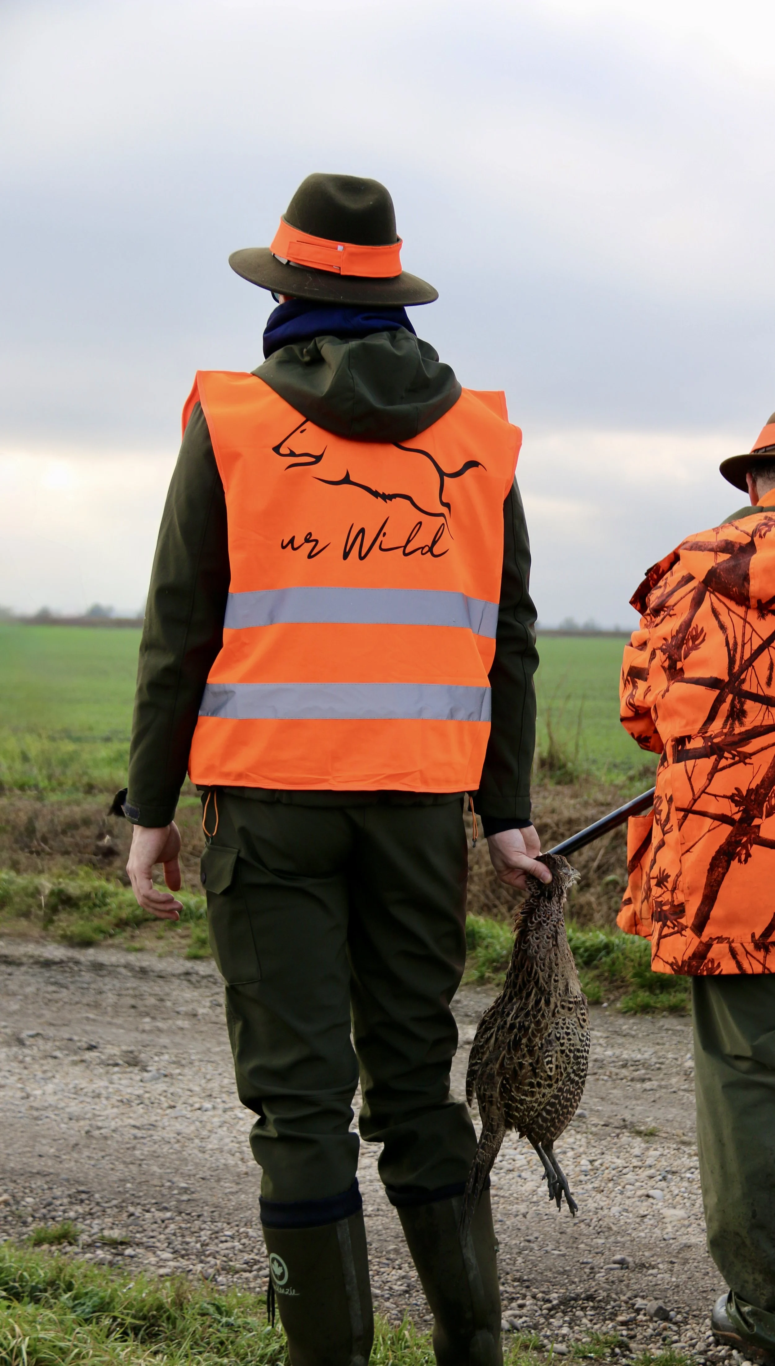 Fernblick mit Warnweste | ur Wild.