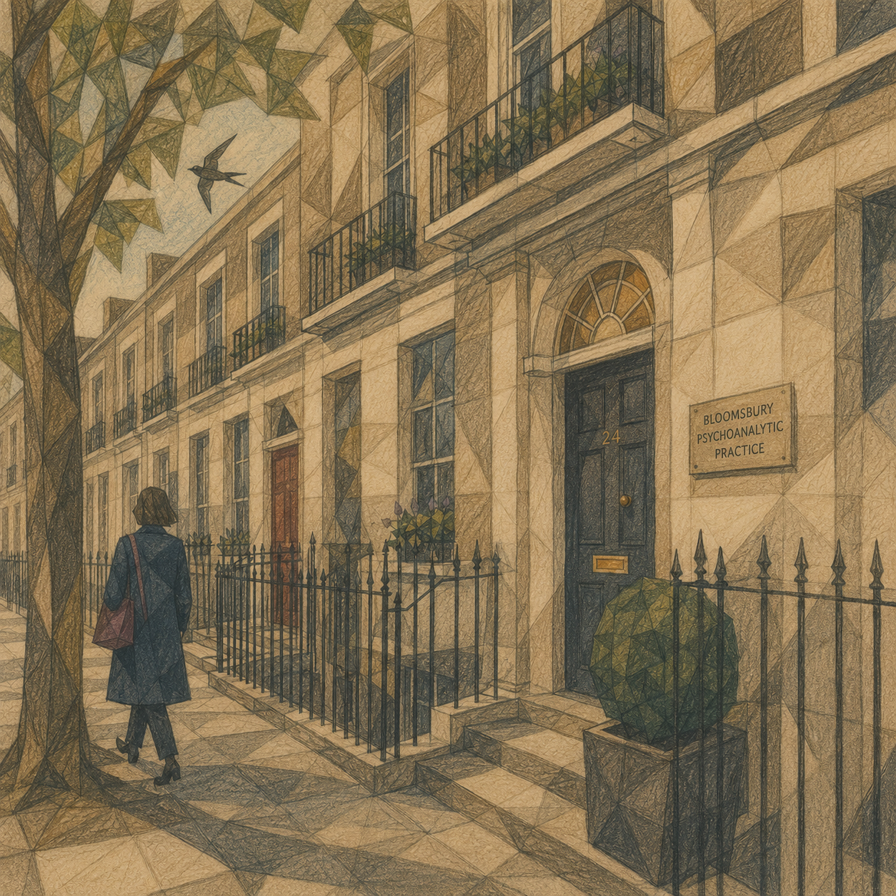 Since 2021 a new psychoanalytic community has been growing in Bloomsbury.