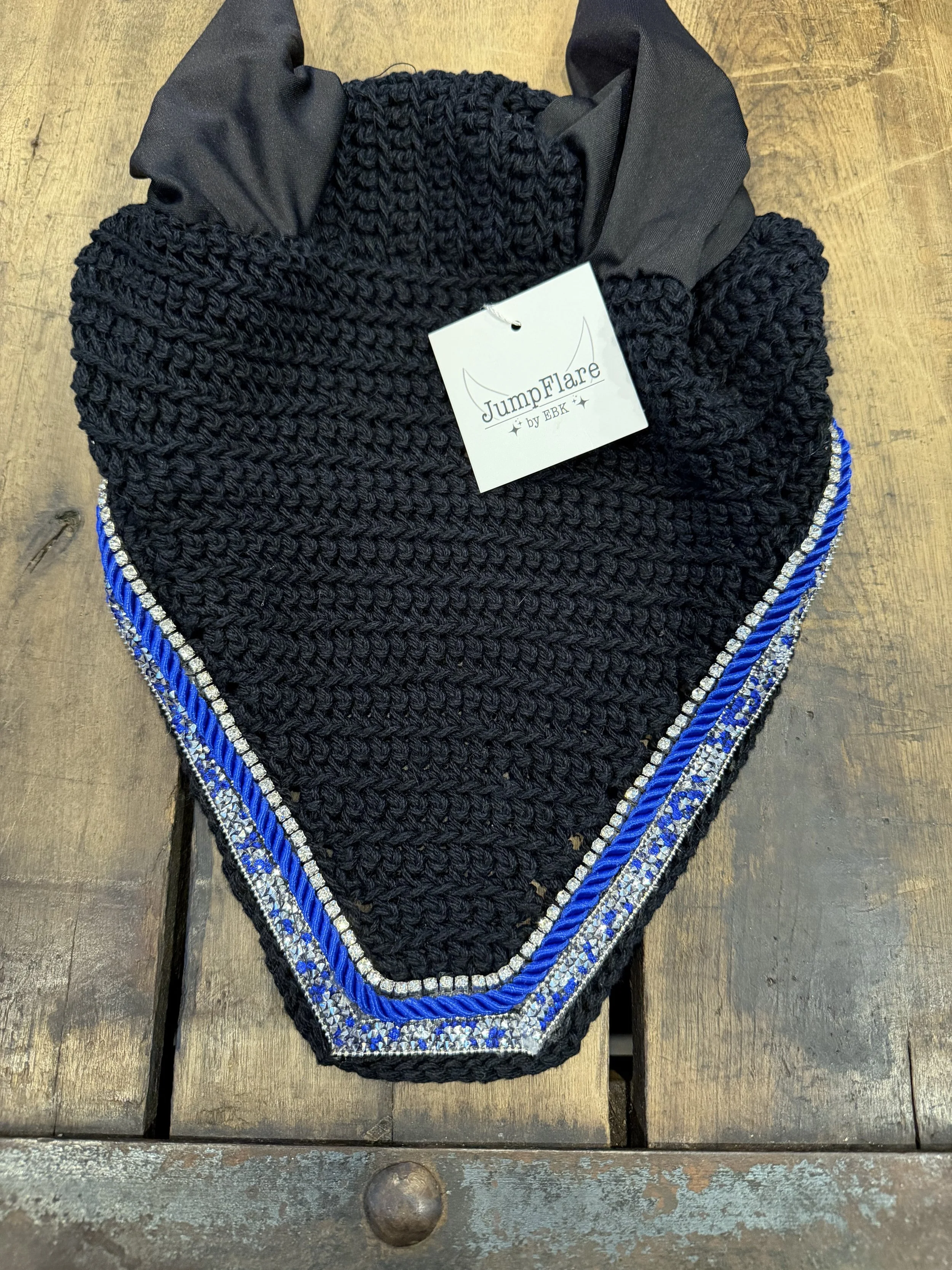 Cob blue square bonnet