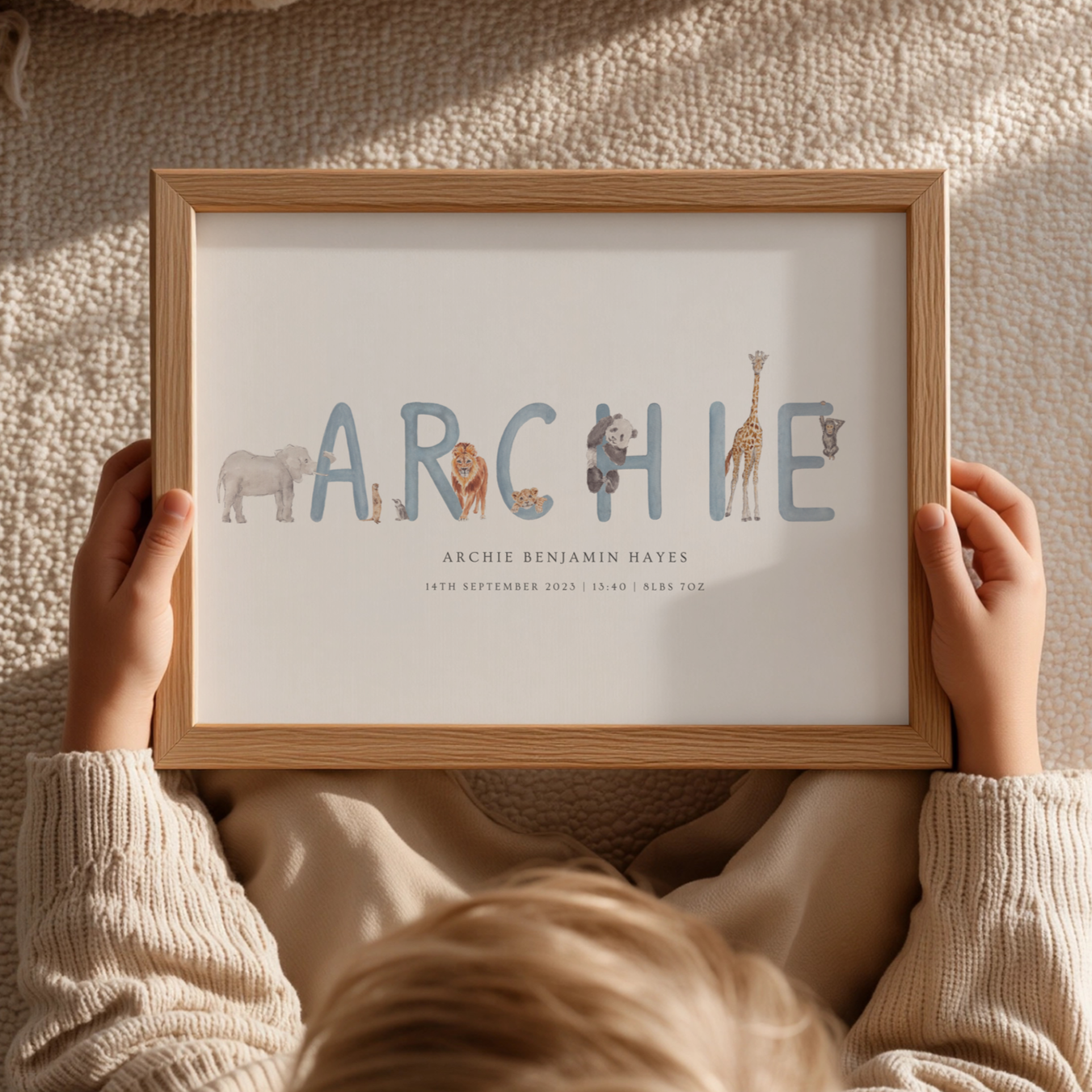 Personalised Name Print (Unframed)