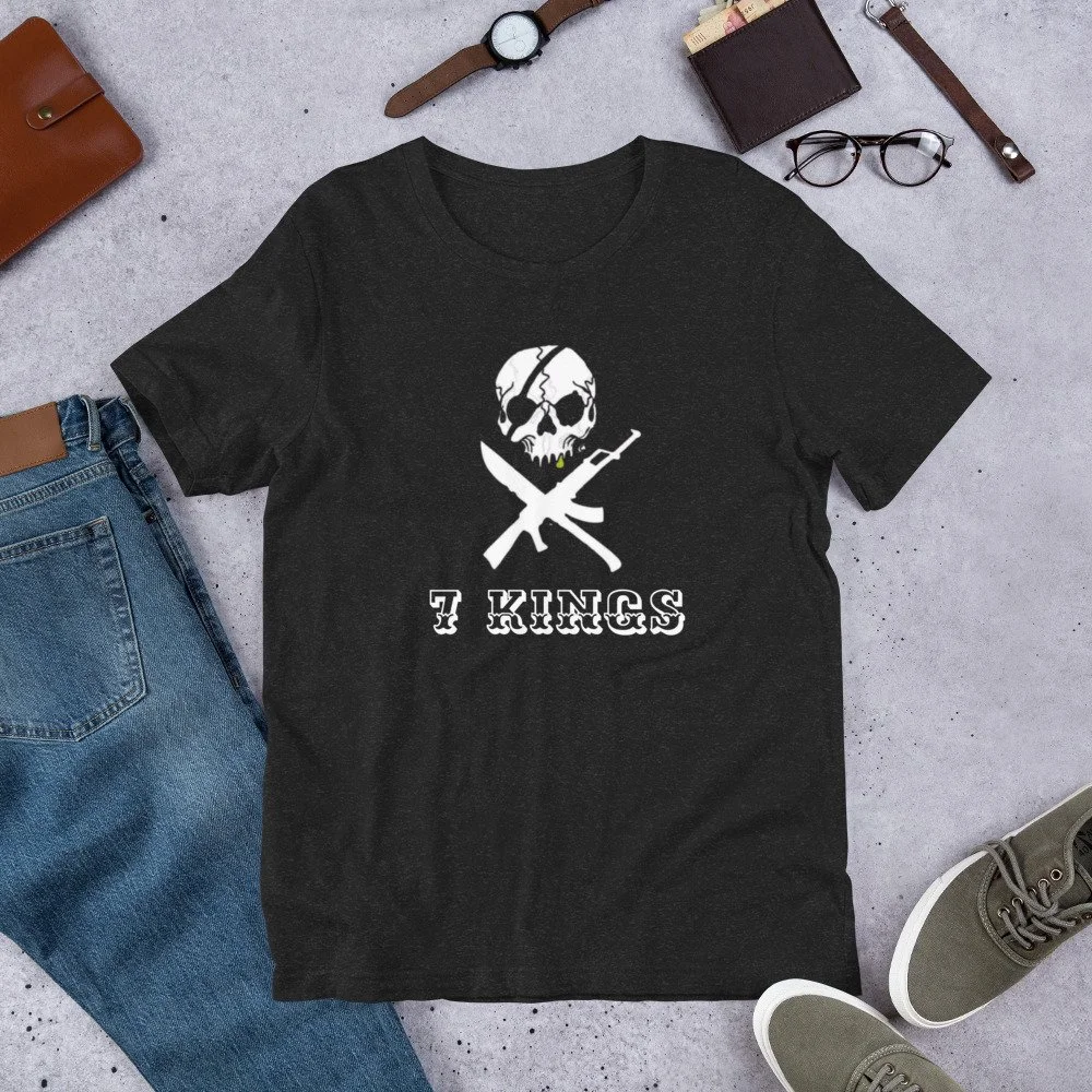 Unisex t-shirt 7 Kings clean logo casual