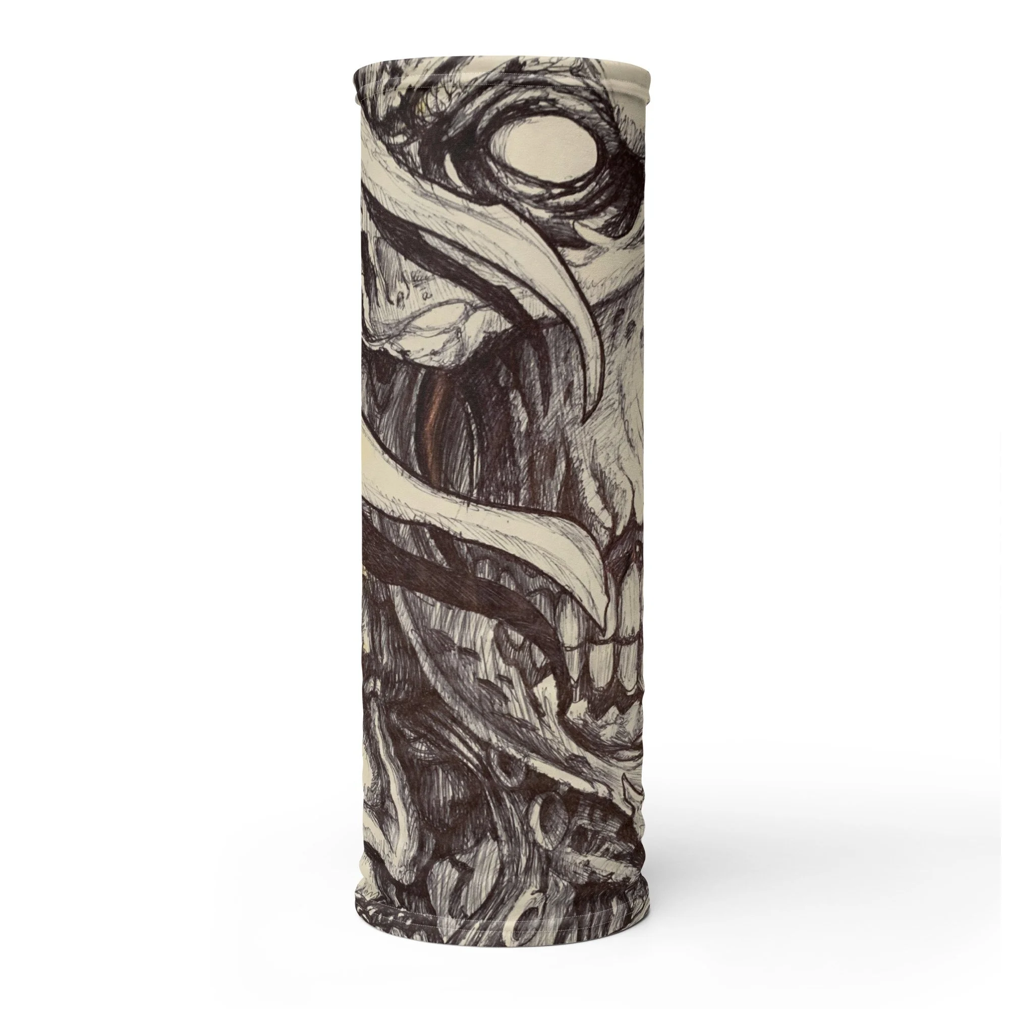 Demon faces Neck Gaiter