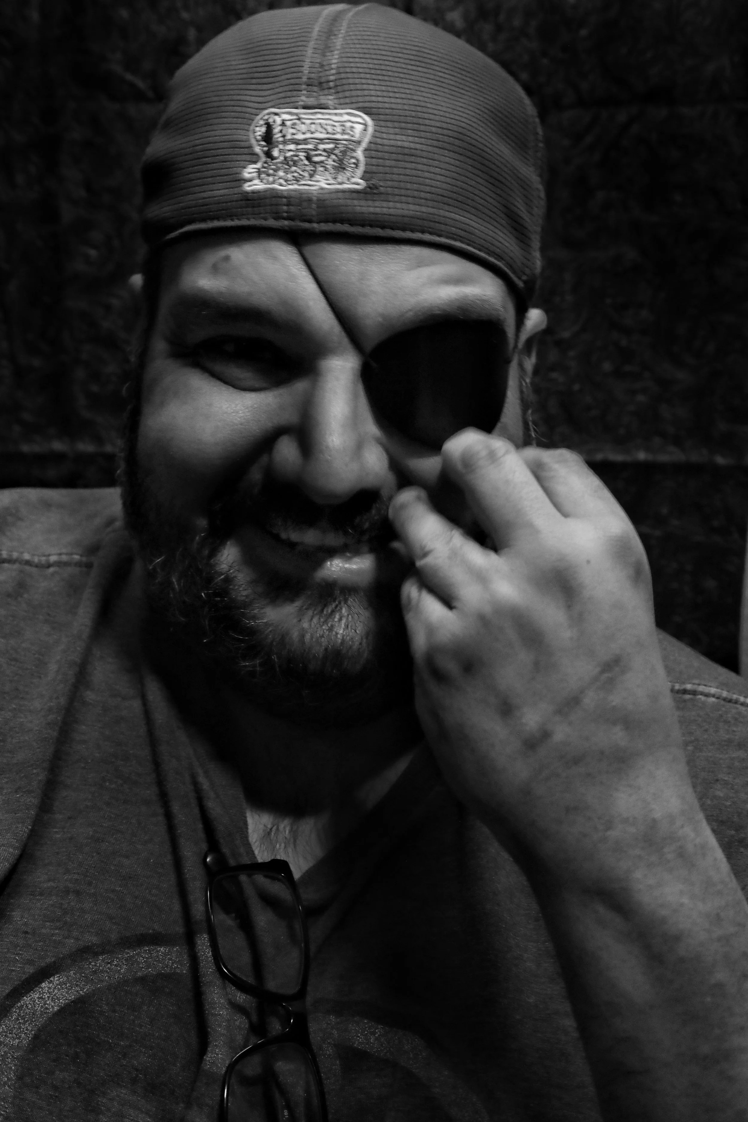 A man who can smile thru the darkest nights