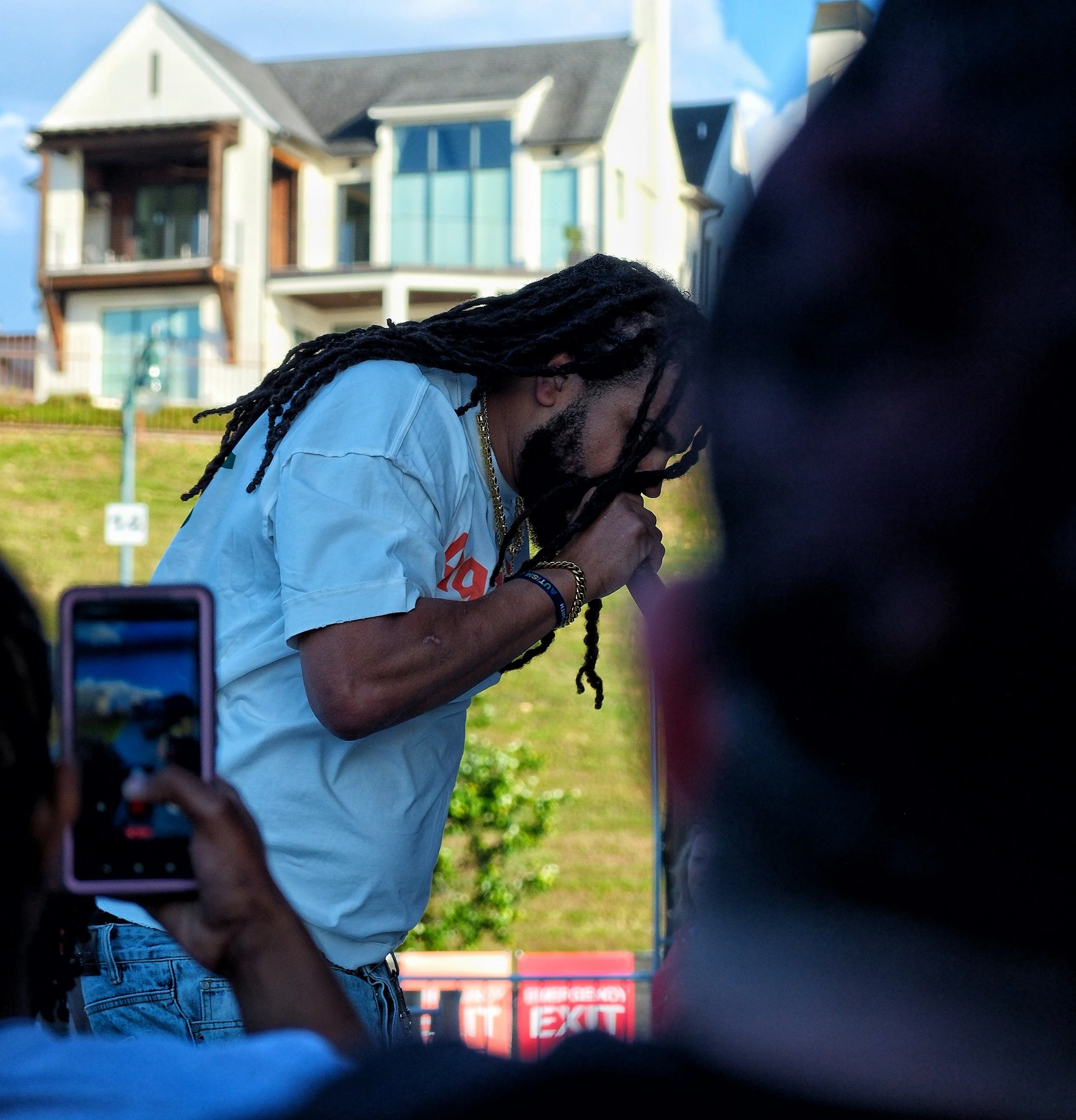 Kia Shine Memphis rapper and actor at Riverbeat
