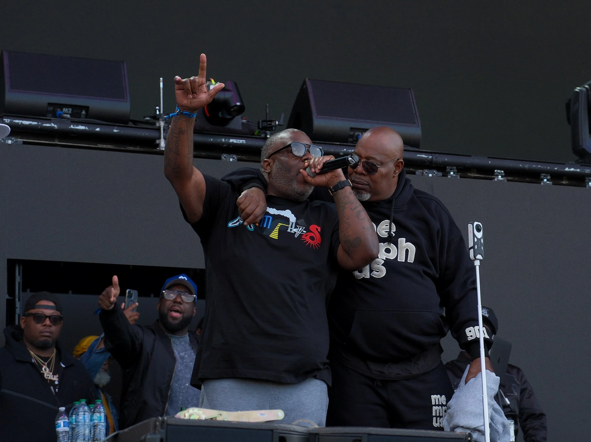 Memphis  rap legends Frayser Boy and Tom Skeemask at Rivrbeat 2026