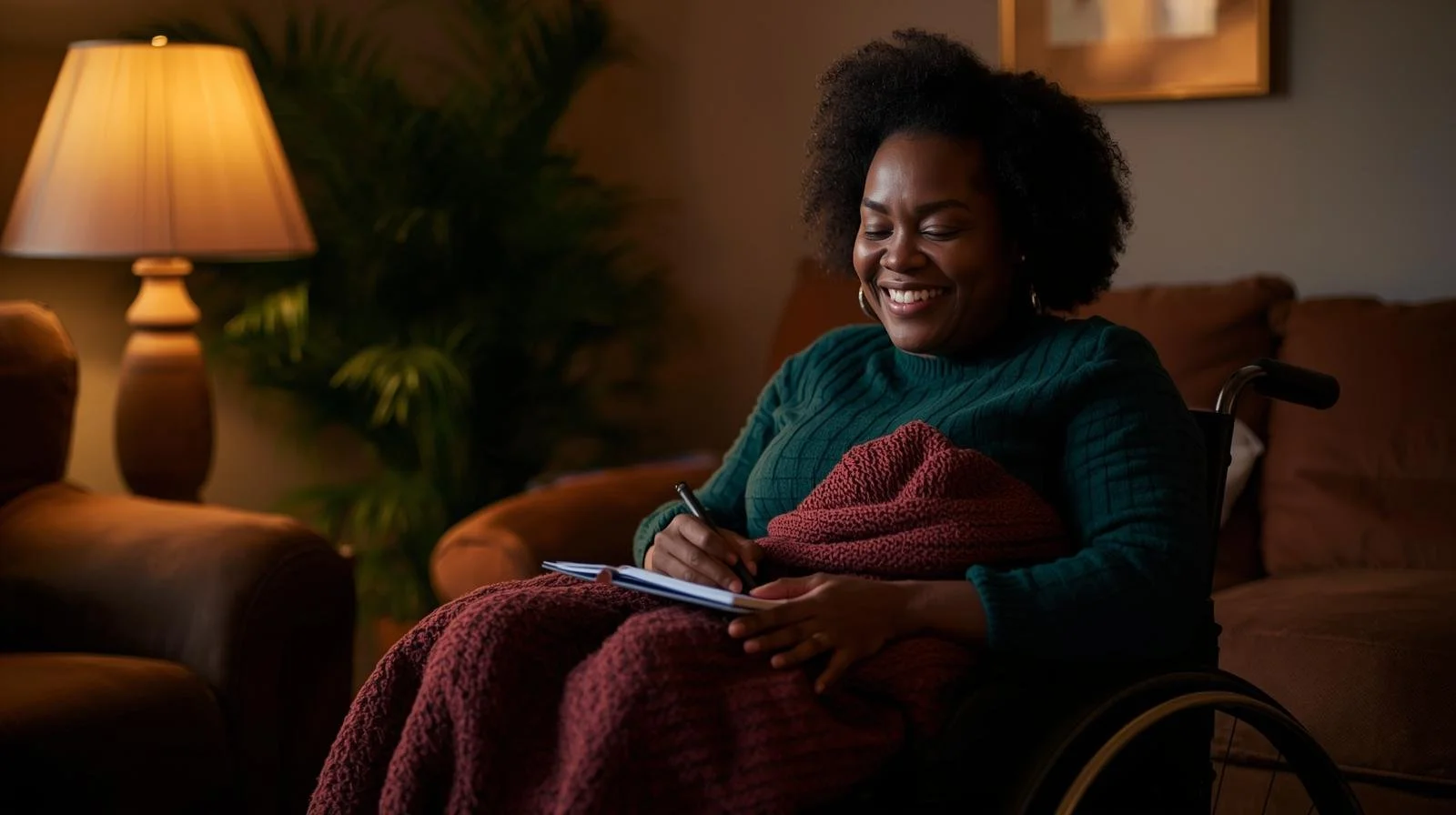 A women seeks career counseling in Chicago, Illinois.