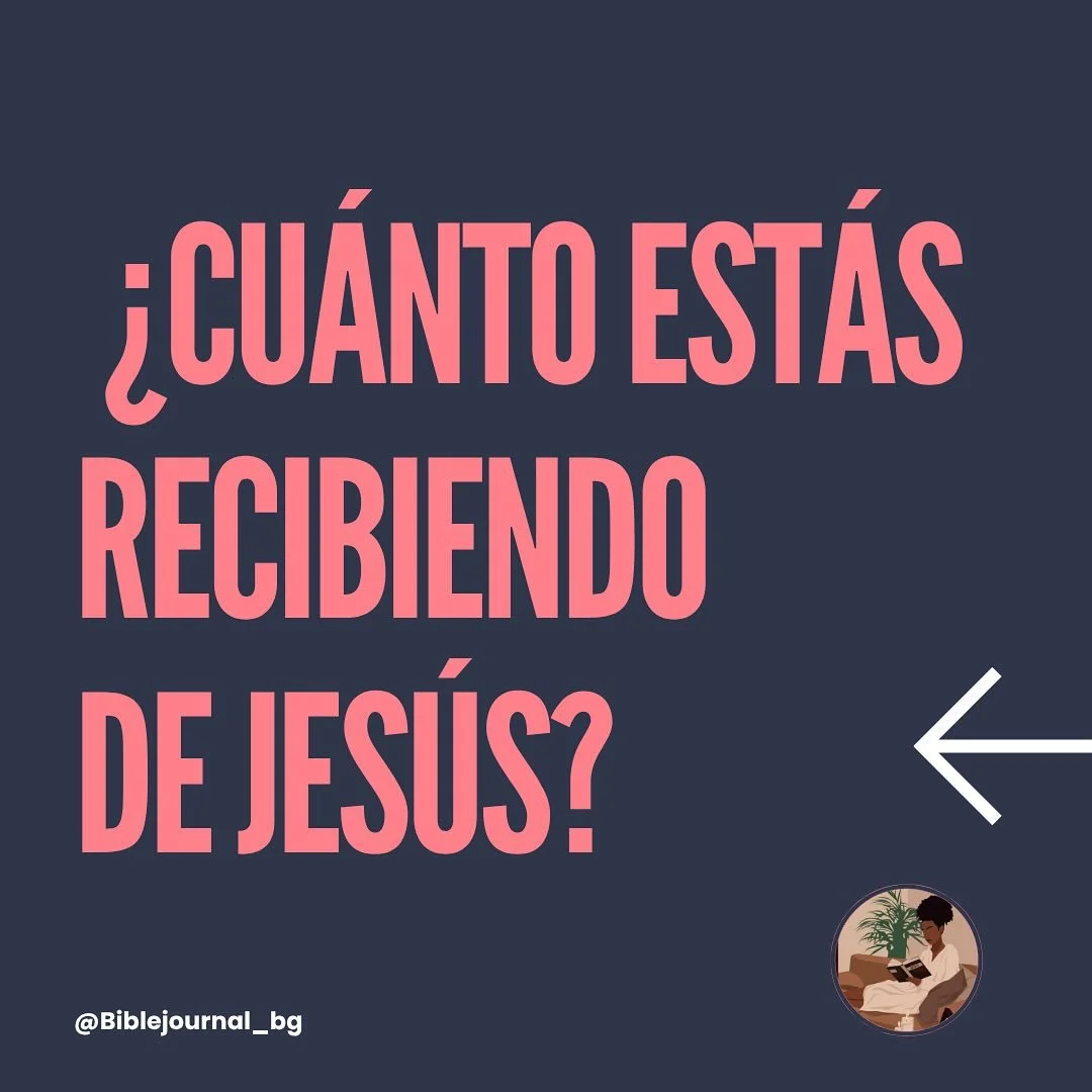 ¿Cuánto estás recibiendo de Jesús? Podemos obtener más de Jesús según nuestra sensibilidad y asombro 🥹📖