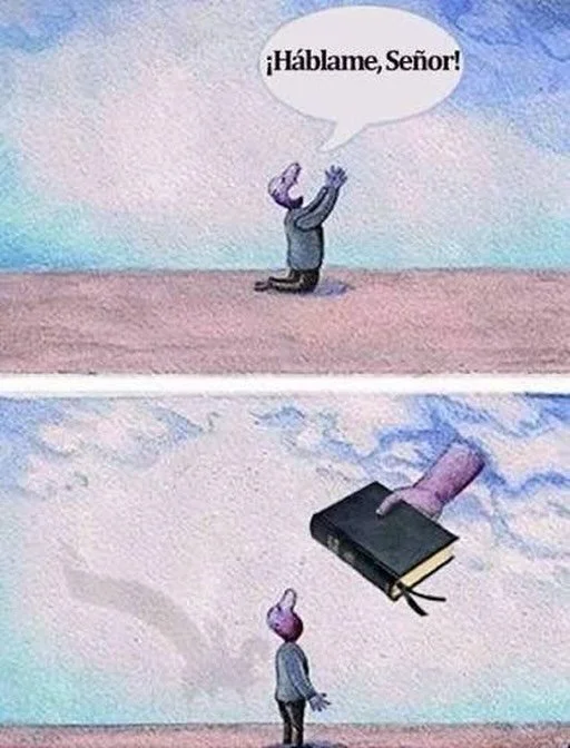 La voz de Dios no se &ldquo;persigue&rdquo;, como si estuviera escondida o fuera dif&iacute;cil de encontrar. No se puede perseguir ni pedir algo que ya est&aacute; disponible&hellip;

La Biblia es Su voz. Es direcci&oacute;n, correcci&oacute;n, cons